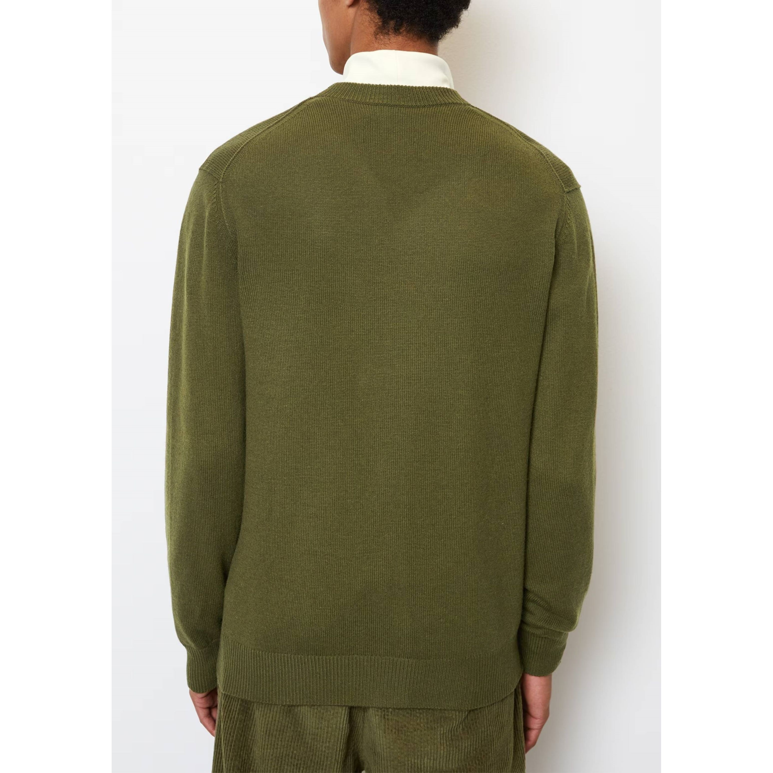 MARC O'POLO Kardiganas vyrams, Žalia 3