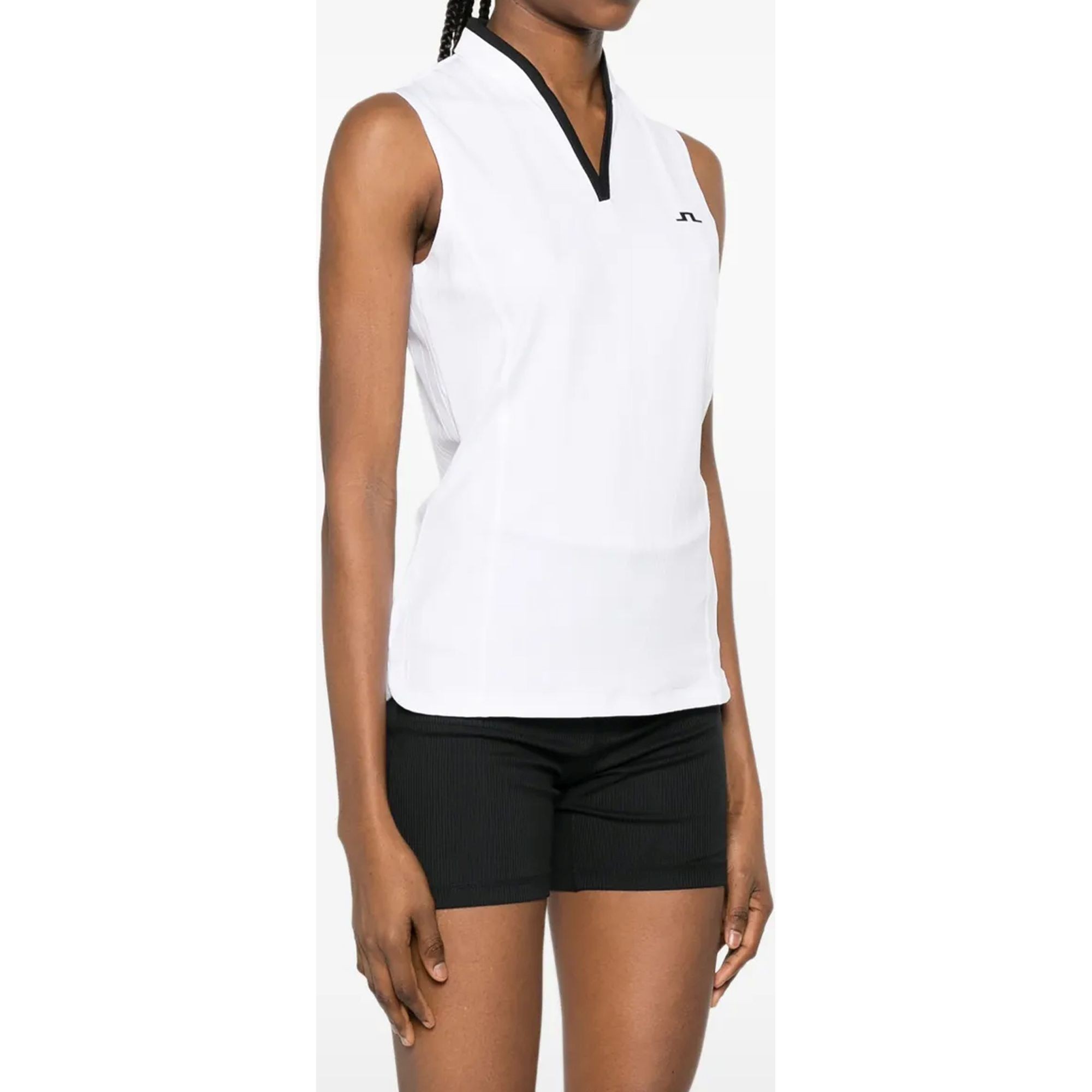 J.LINDEBERG Marškiniai be rankovių moterims, Balta, Mila sleeveless top 2