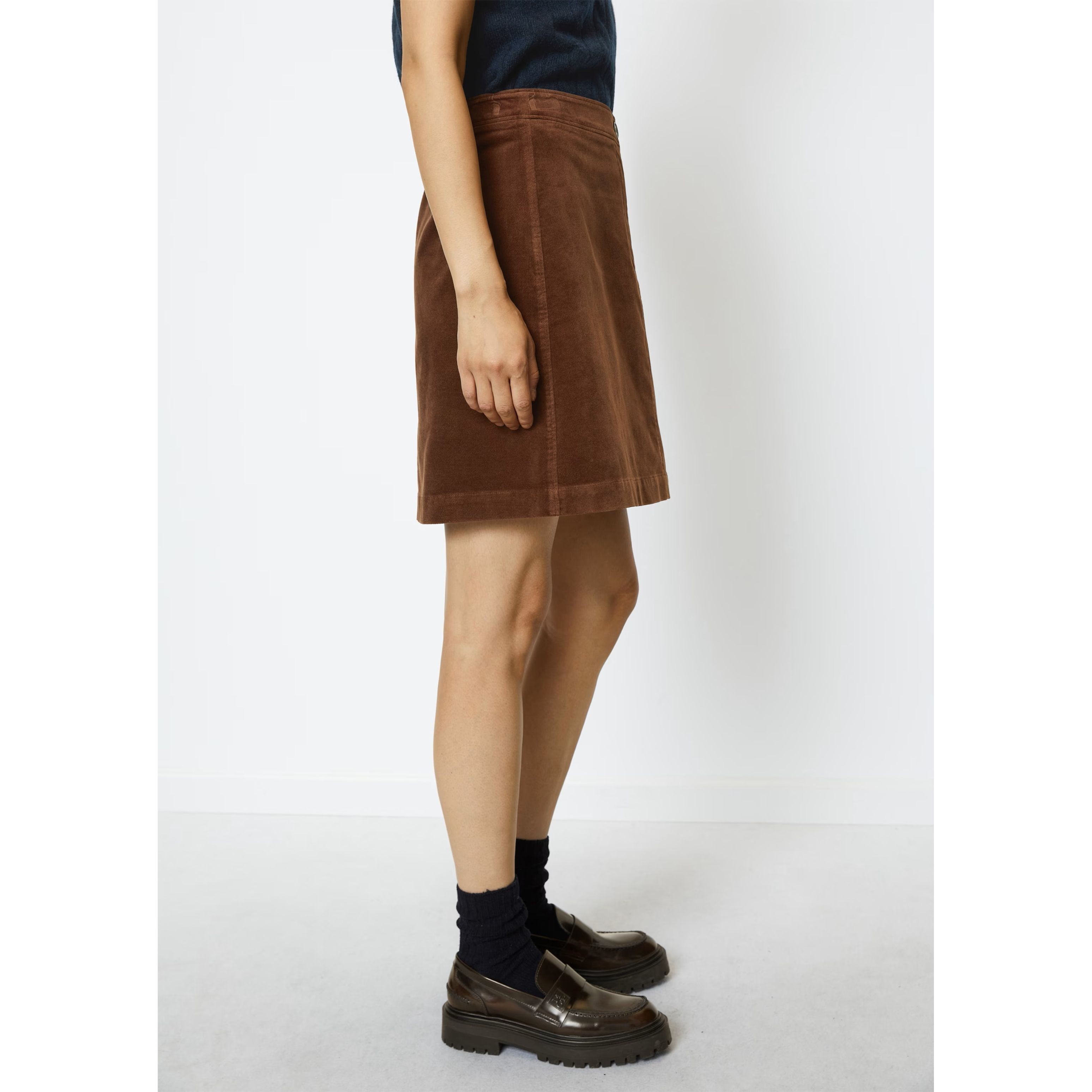 MARC O'POLO Mini sijonas moterims, Ruda 4