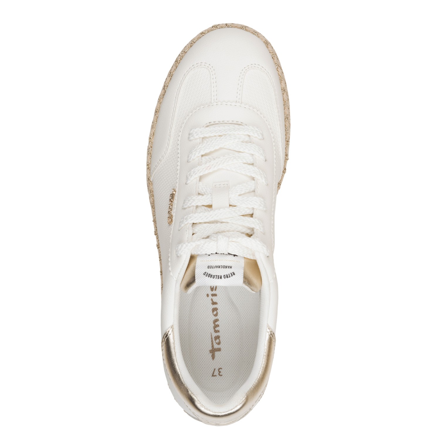 TAMARIS Laisvalaikio bateliai moterims, Balta, Leisure 5