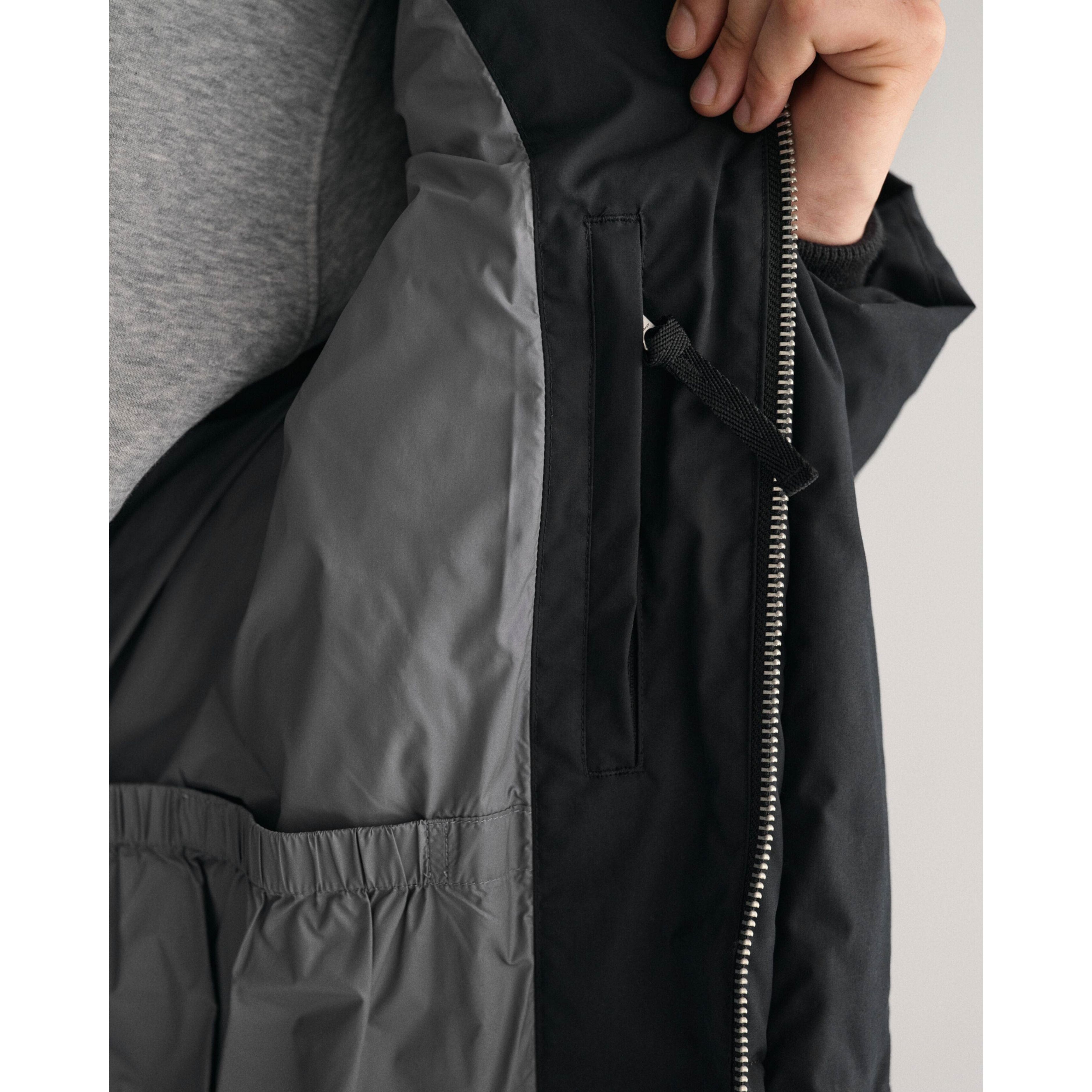 GANT Striukė vyrams, Juoda, LONG ALTA DOWN JACKET 4