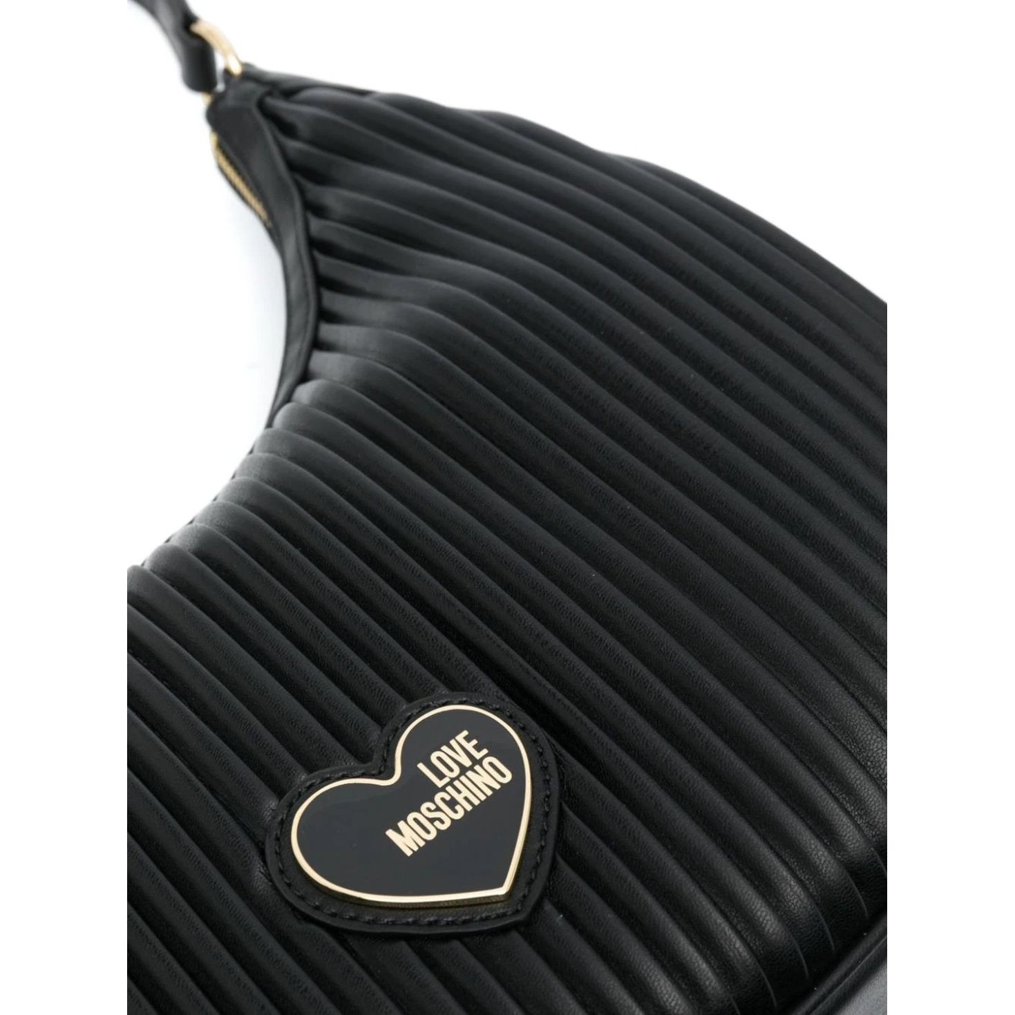 LOVE MOSCHINO Rankinė per petį moterims, Juoda, Top handle shoulder bag 3