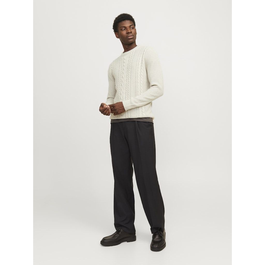 JACK & JONES Megztinis vyrams, Balta, Craig knit crew neck 5