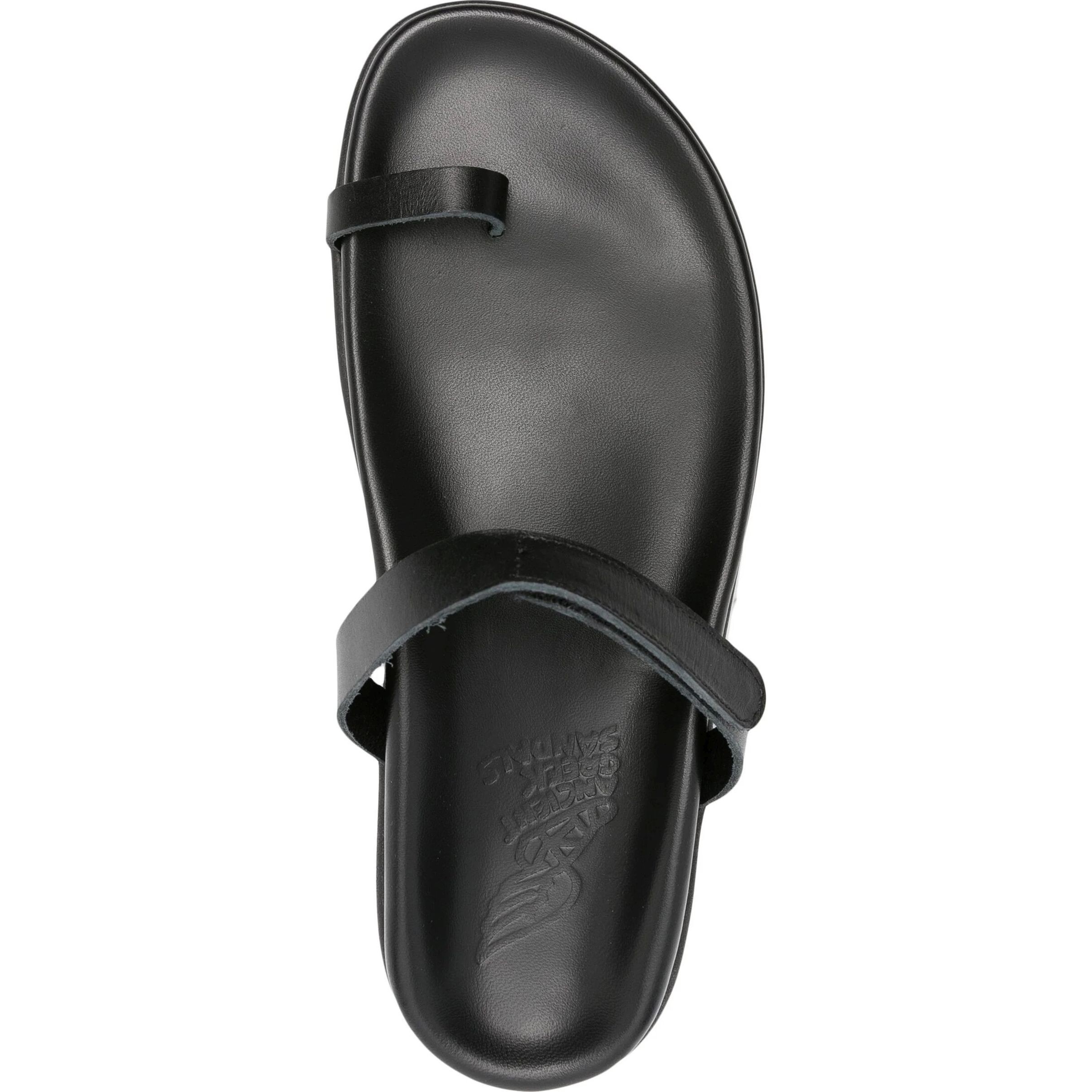 ANCIENT GREEK SANDAL Basutės moterims, Juoda, Dokos vachetta sandals 4