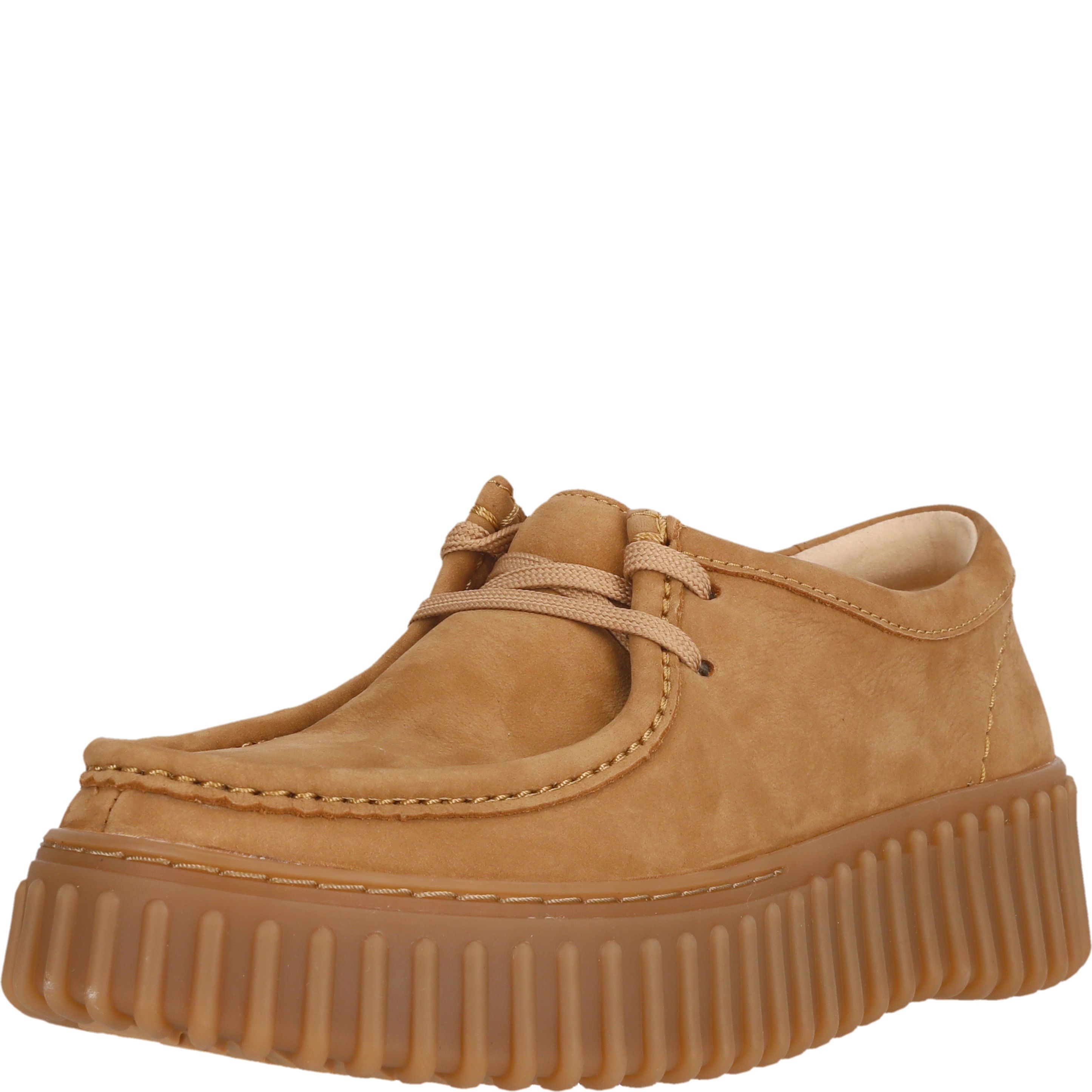 CLARKS Laisvalaikio bateliai moterims, Smėlio, Torhill Bee leisure 2
