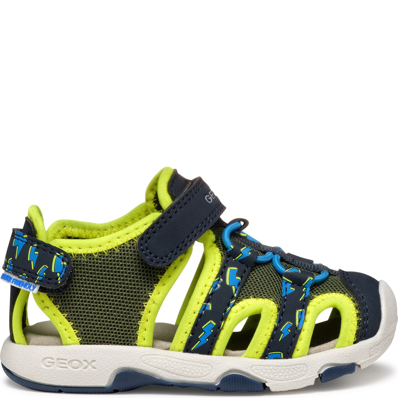 GEOX Basutės berniukams, Žalia, Multy sandals 1