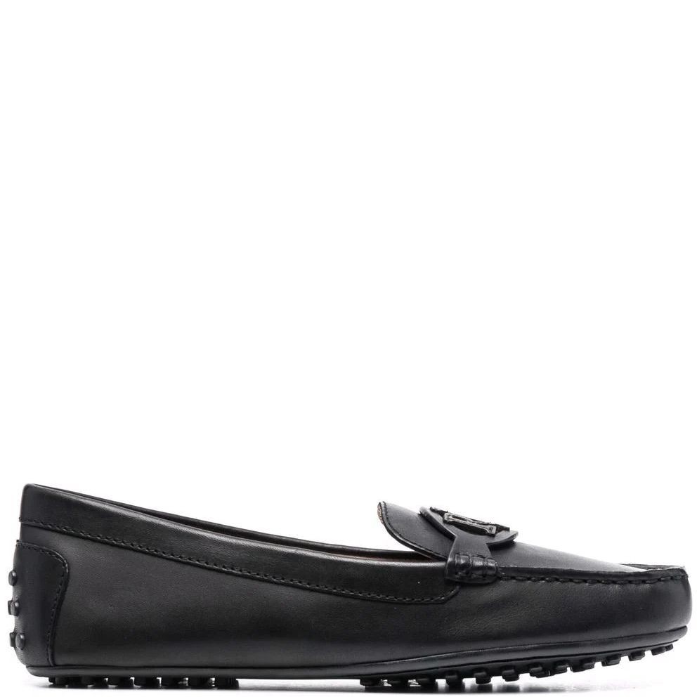 LAUREN RALPH LAUREN Mokasinai moterims, Juoda, Brynn burnished leather driver 2