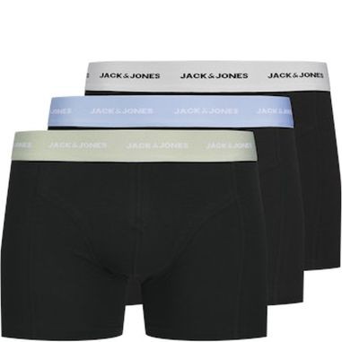 JACK & JONES Ilginti apatiniai vyrams, Juoda, Tom bamboo trunks 3 pack 1