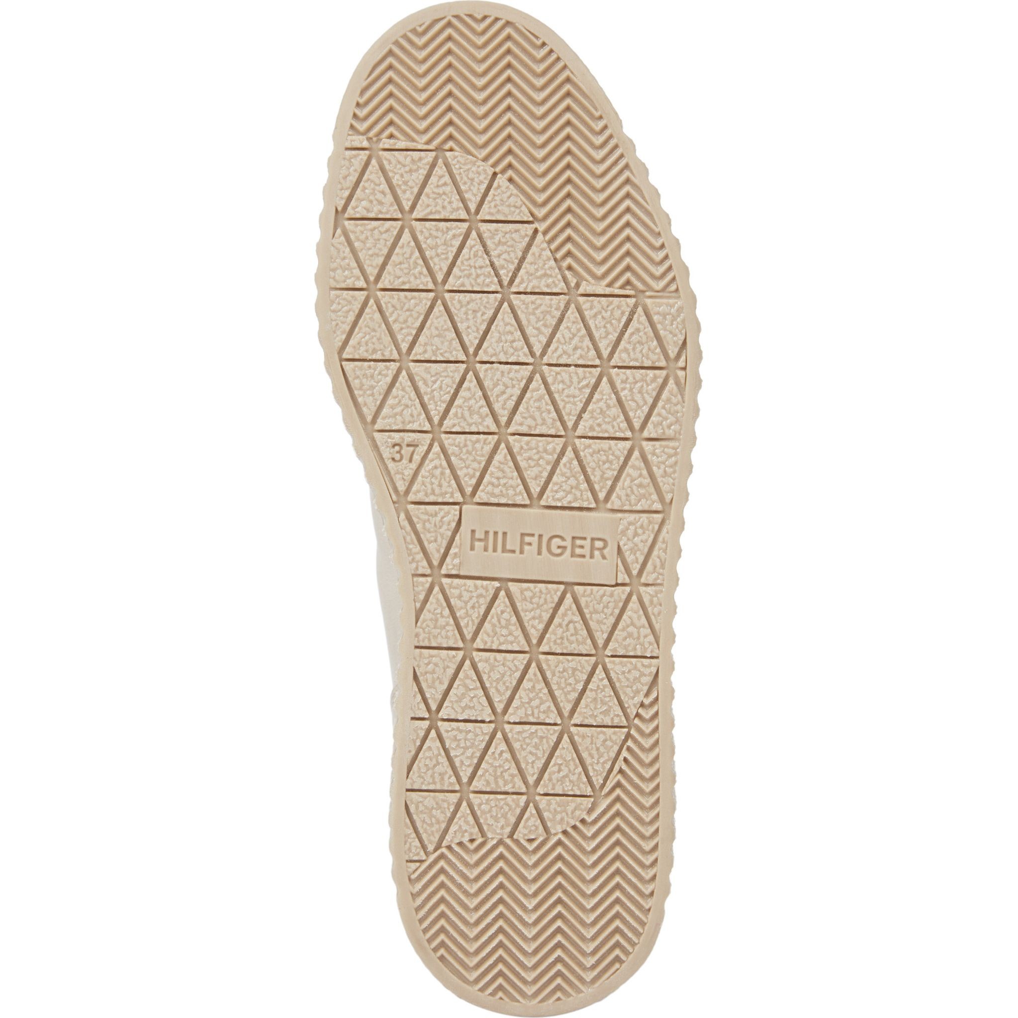 TOMMY HILFIGER Pašiltinti aulinukai moterims, Smėlio, Faux fur low lace-up booties 5