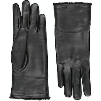 MARC O'POLO Pirštuotos pirštinės moterims, Juoda 1