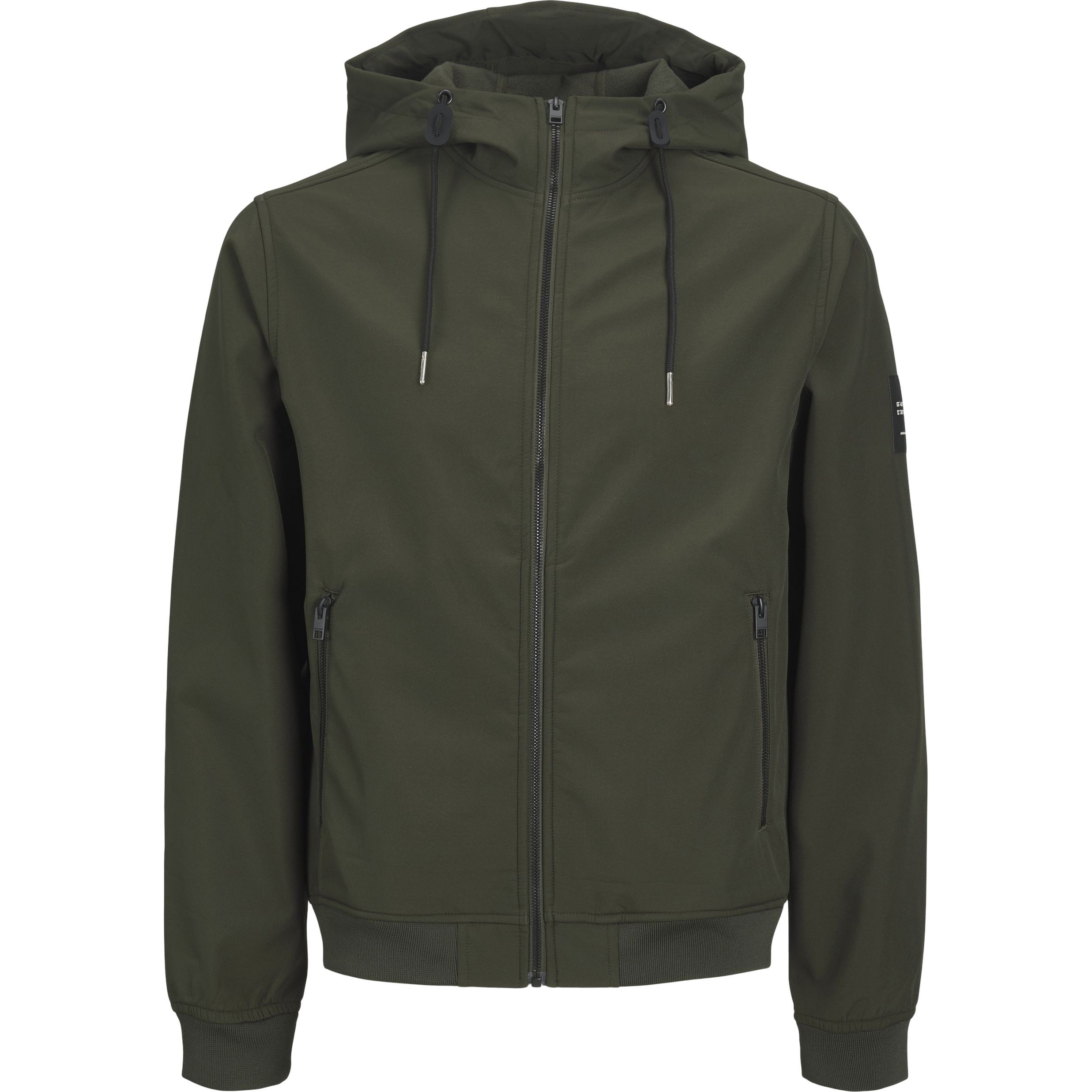JACK & JONES Striukė vyrams, Žalia, JJEBASIC SOFTSHELL 1