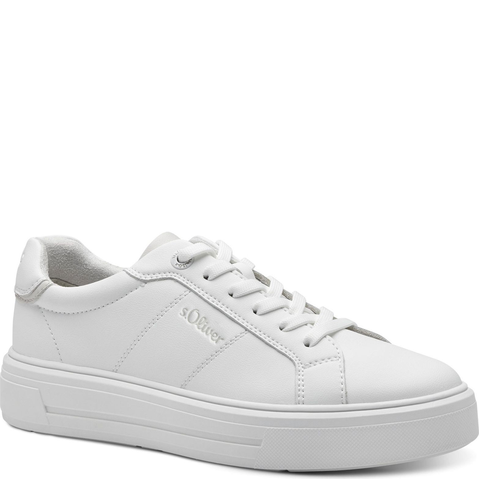 S.OLIVER Laisvalaikio bateliai moterims, Balta, LEISURE 1