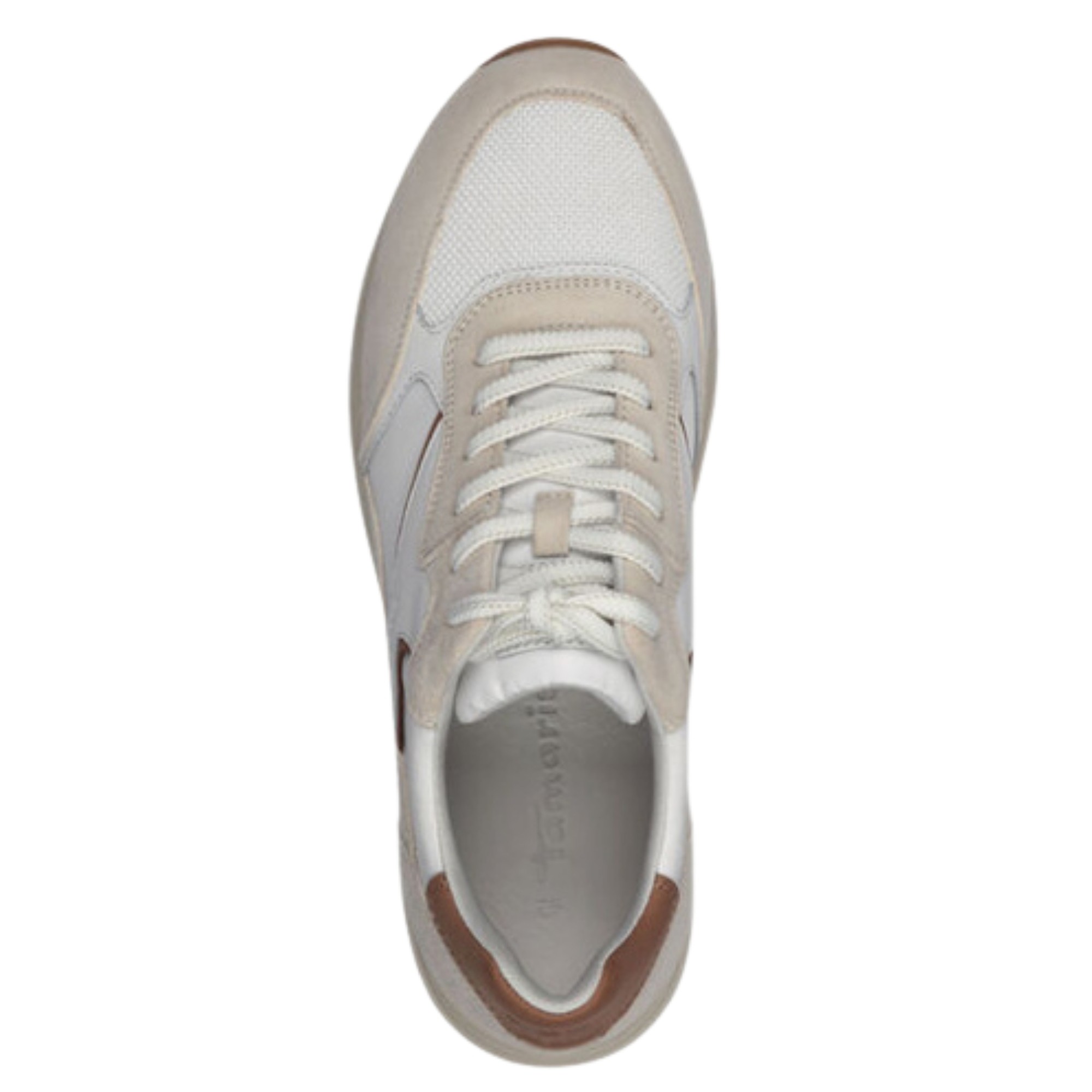 TAMARIS Laisvalaikio bateliai vyrams, Balta, Leisure 3