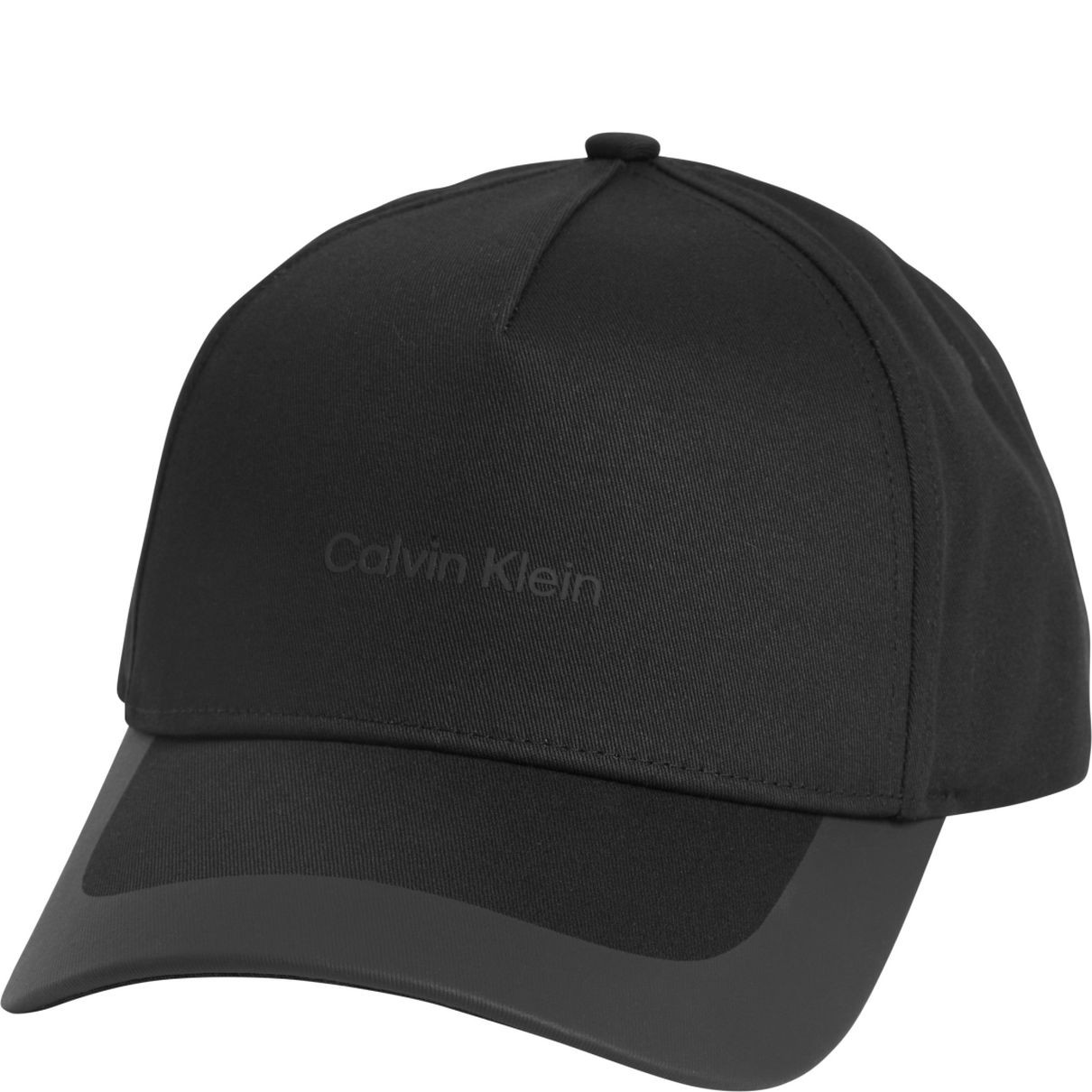 CALVIN KLEIN Kepurė vyrams, Juoda, Tech cap 1