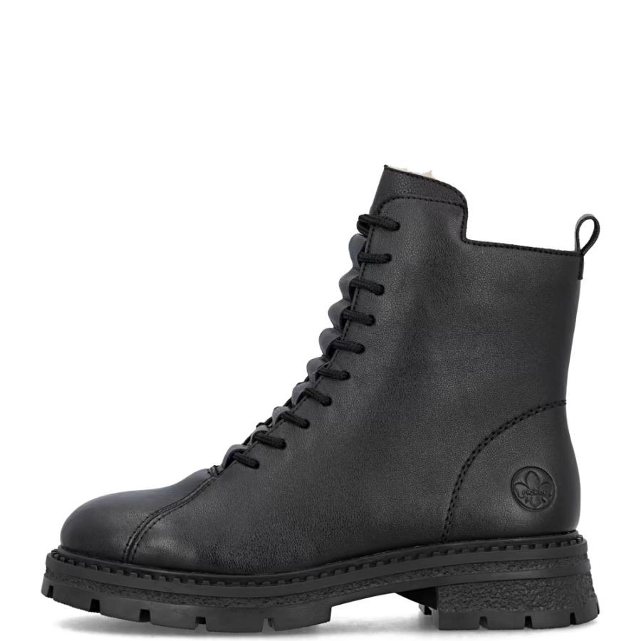 RIEKER Aulinukai moterims, Juoda, Booties 2