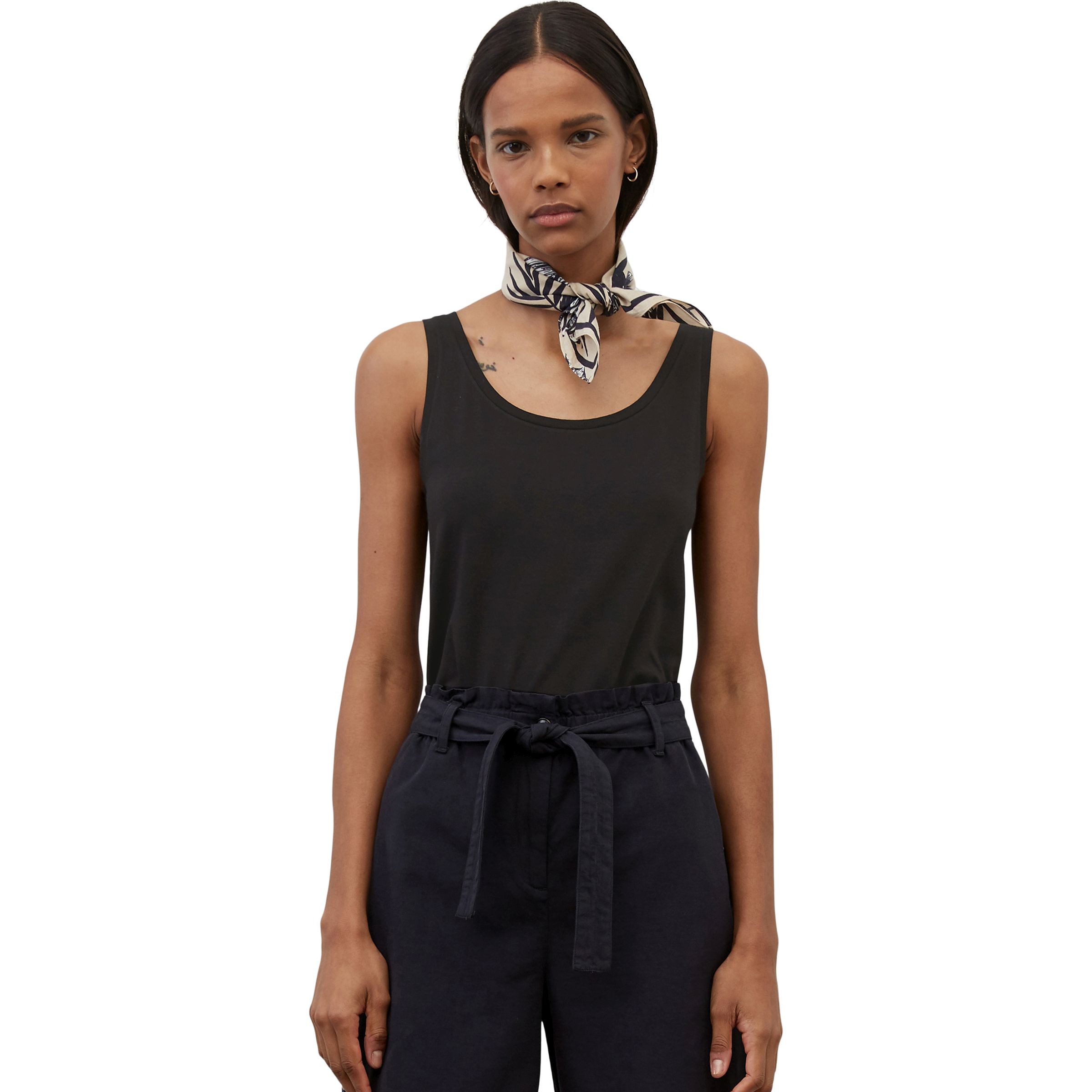 MARC O'POLO Marškinėliai moterims, Juoda 2