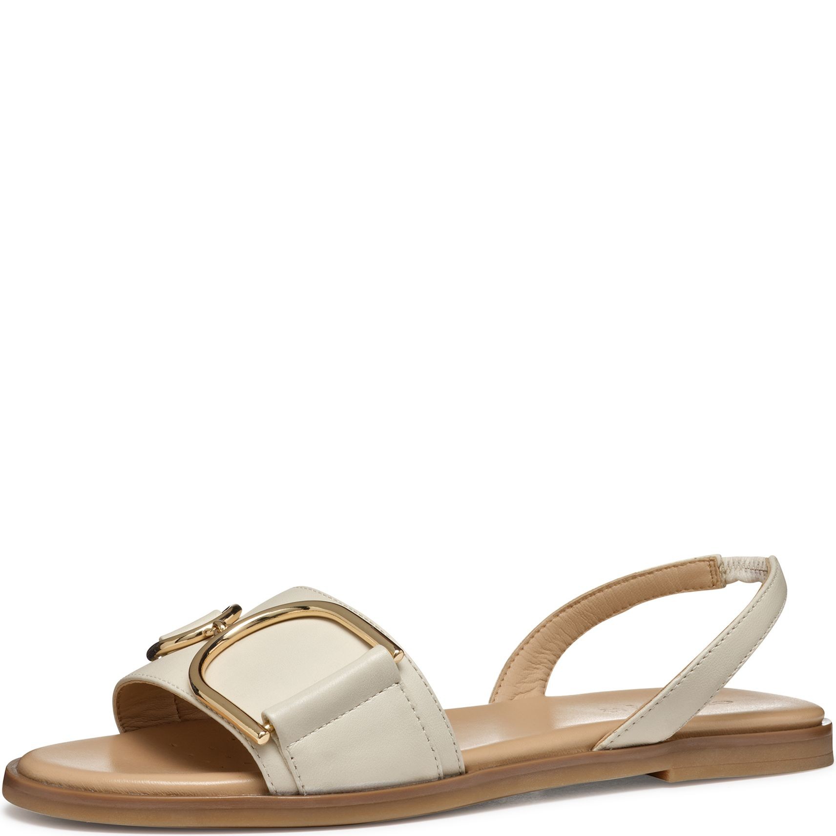 GEOX Basutės moterims, Smėlio, Naileen sandals 3