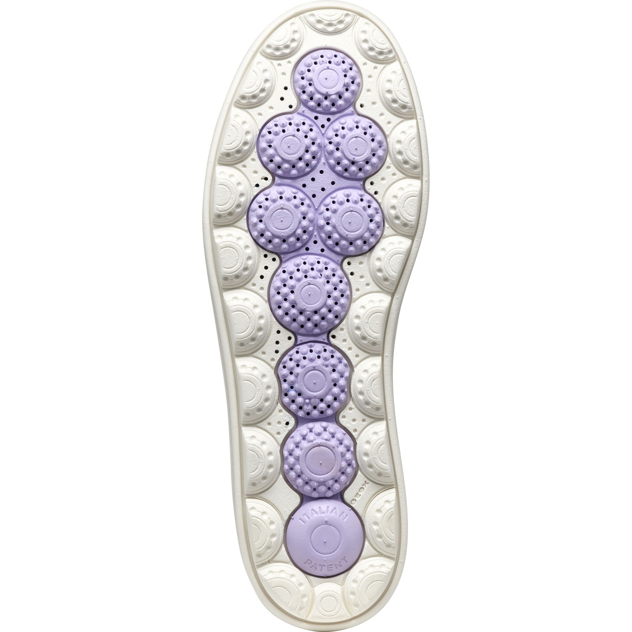 GEOX Laisvalaikio bateliai moterims, Balta, Spherica ecub leisure 3