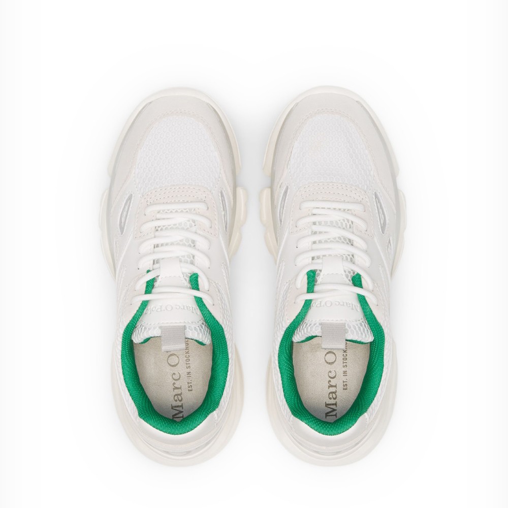 MARC O'POLO Bateliai - moterims, Balta, Mod. Julia 6D 3