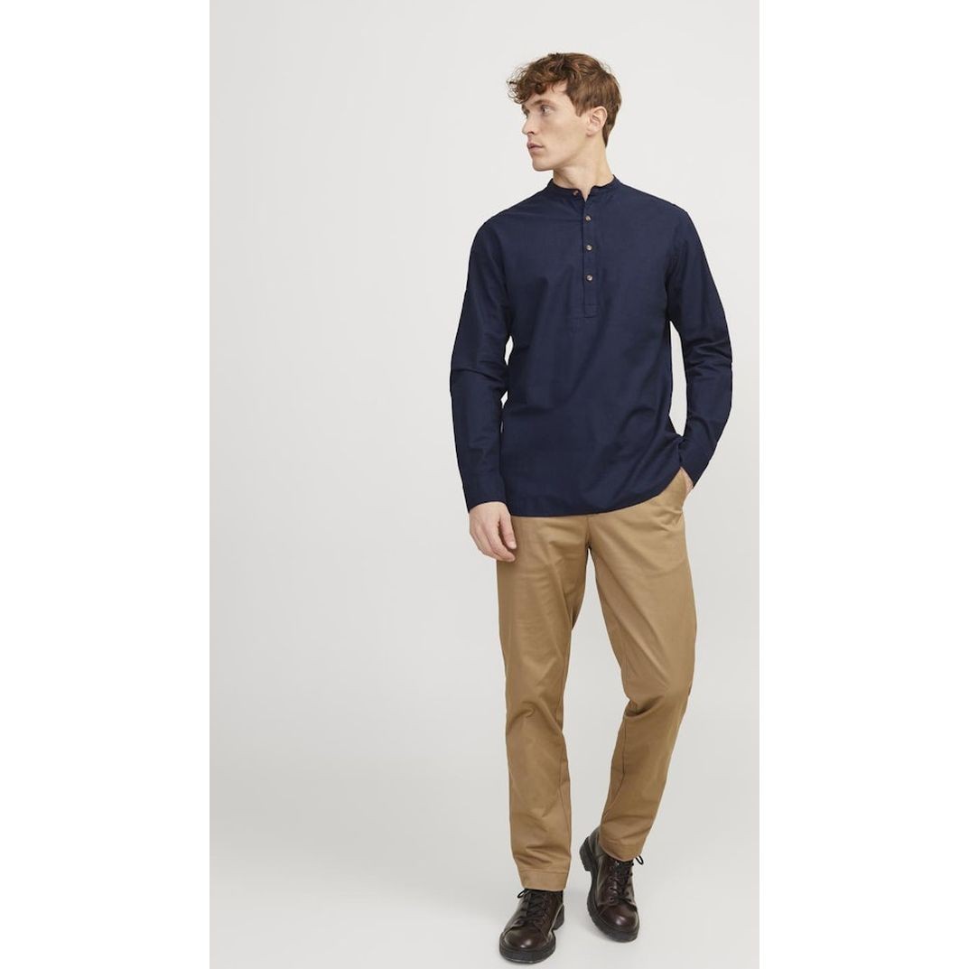 JACK & JONES Marškiniai vyrams, Mėlyna, Jjesummer shirts 3