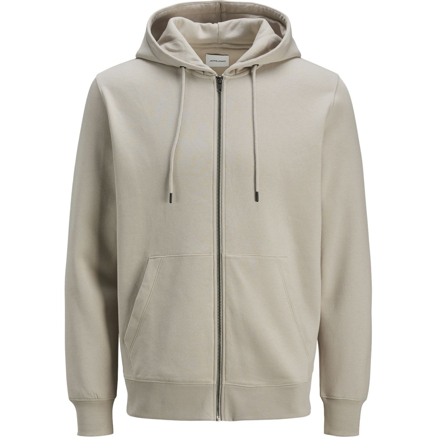JACK & JONES Džemperis vyrams, Smėlio, Star basic sweat zip hood 1