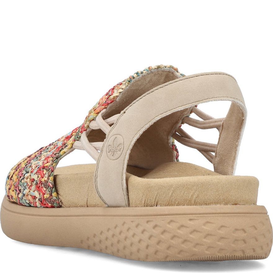 RIEKER Basutės moterims, Sandals 4