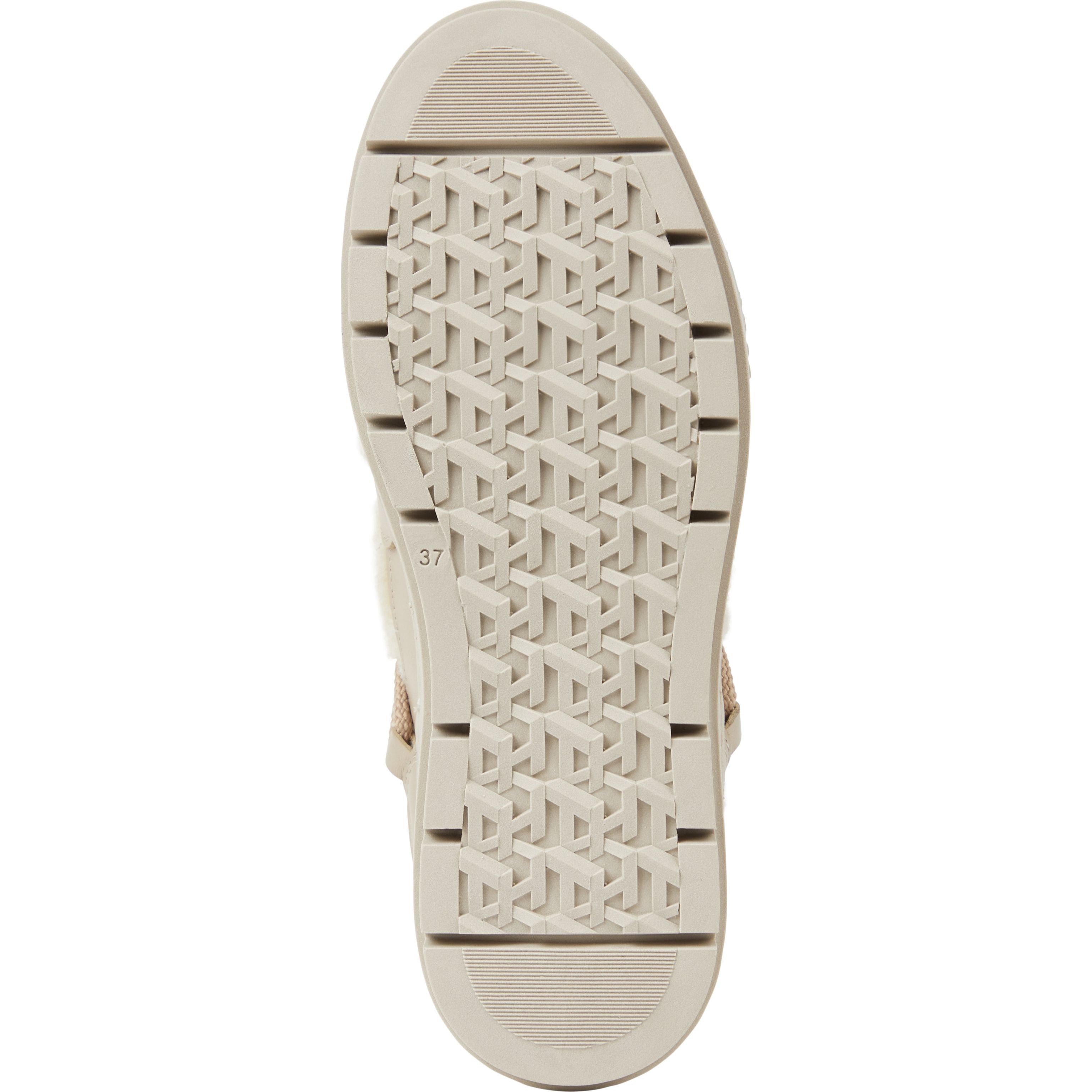 TOMMY HILFIGER Aulinukai moterims, Smėlio, Teddy snowboot 4