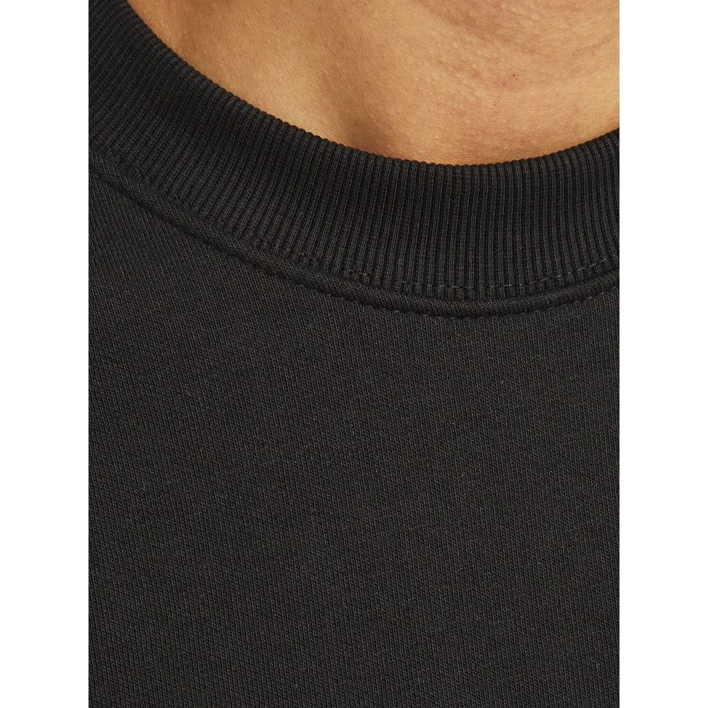 JACK & JONES Megztinis vyrams, Juoda, Urban edge sweat crew neck 2