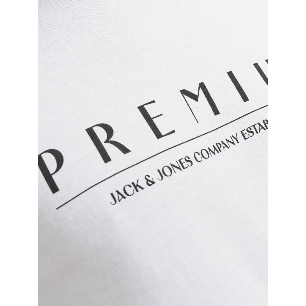 JACK & JONES Marškinėliai vyrams, Balta, JPRSTAR TEE SS CREW 5