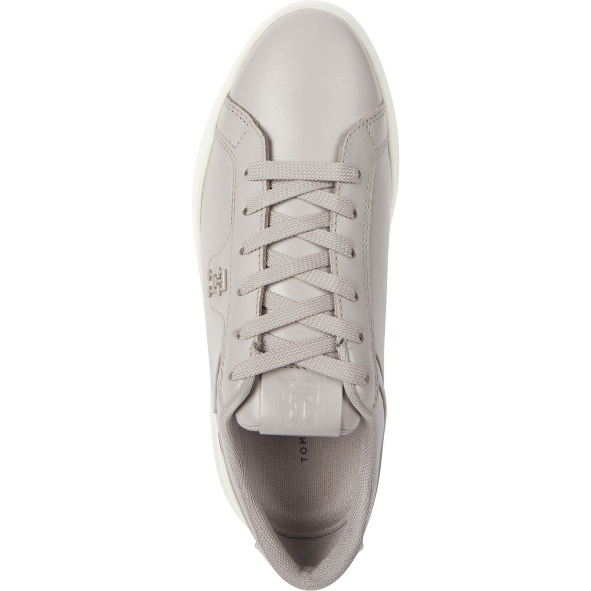 TOMMY HILFIGER Laisvalaikio bateliai moterims, Pilka, Pointy court sneaker 3