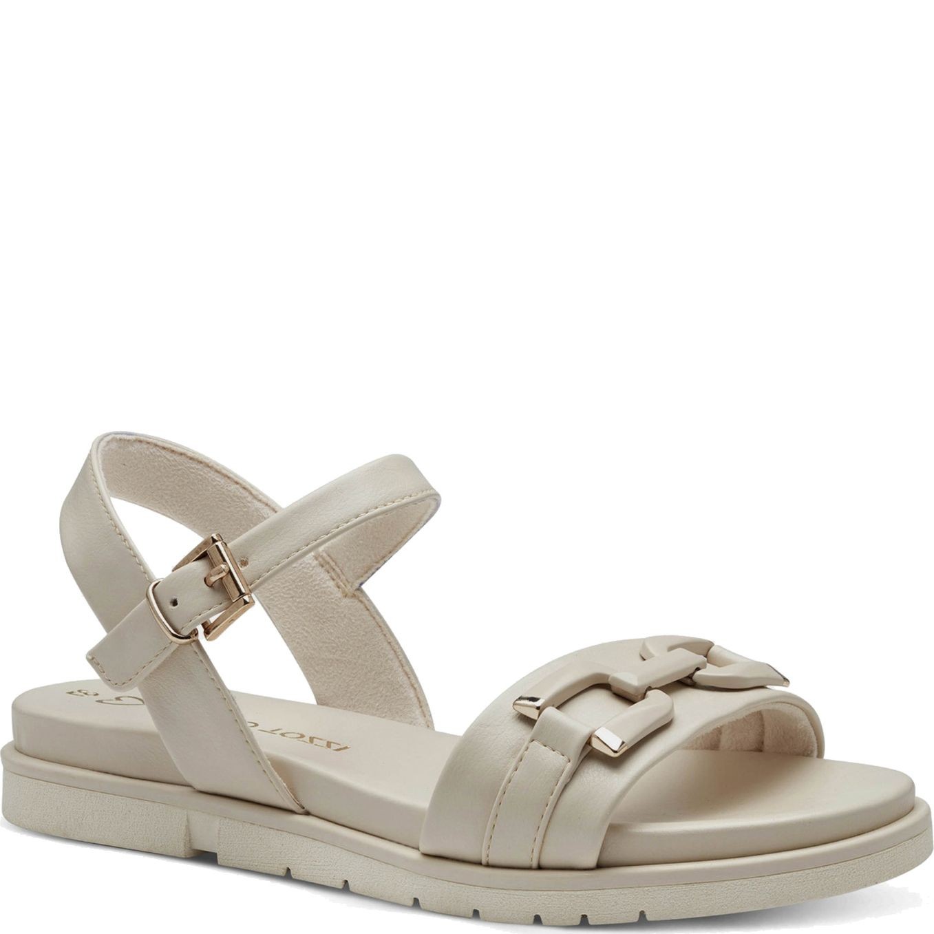 MARCO TOZZI Basutės moterims, Smėlio, SANDALS 1