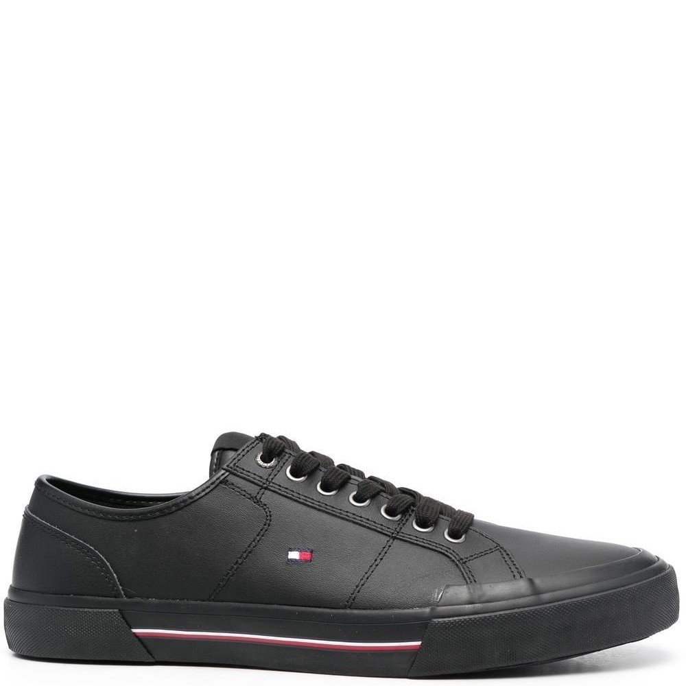 TOMMY HILFIGER Sportiniai bateliai vyrams, Juoda, Core corporate sport shoe 1