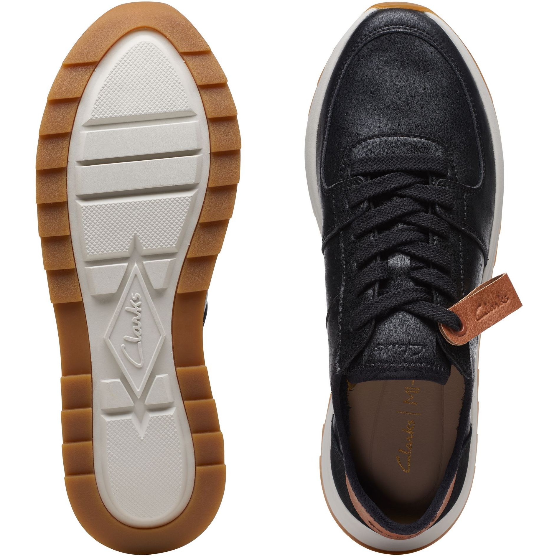 CLARKS Sportiniai bateliai moterims, Juoda, DashLite Run Sport Shoe 6