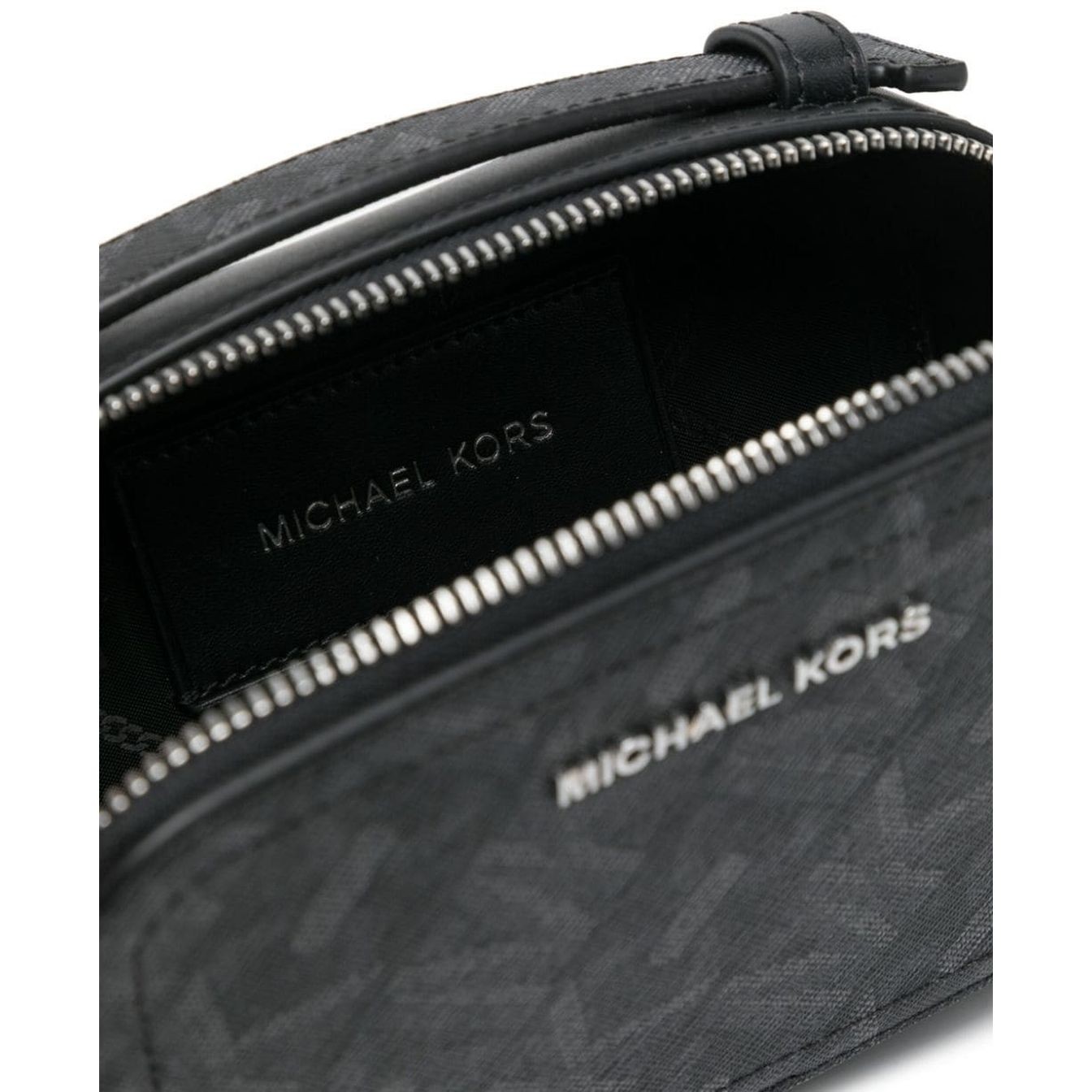 MICHAEL KORS Rankinė per petį vyrams, Juoda, Micro map bag 4