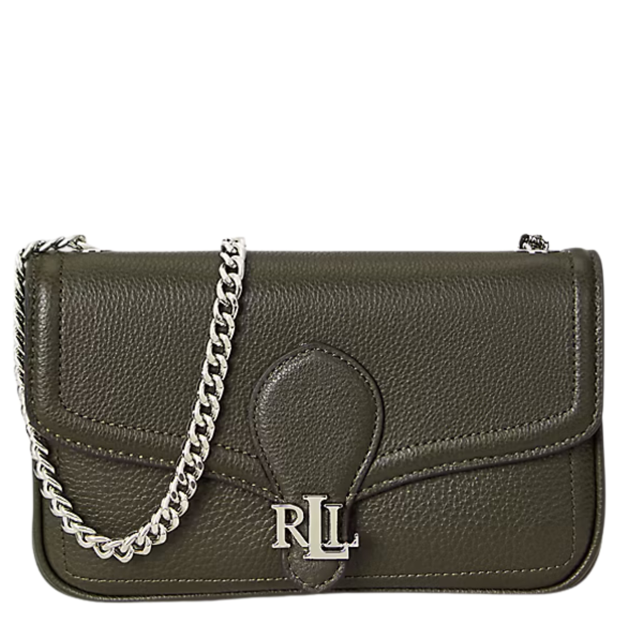 LAUREN RALPH LAUREN Piniginė moterims, Žalia, Wallet on a chain large 1