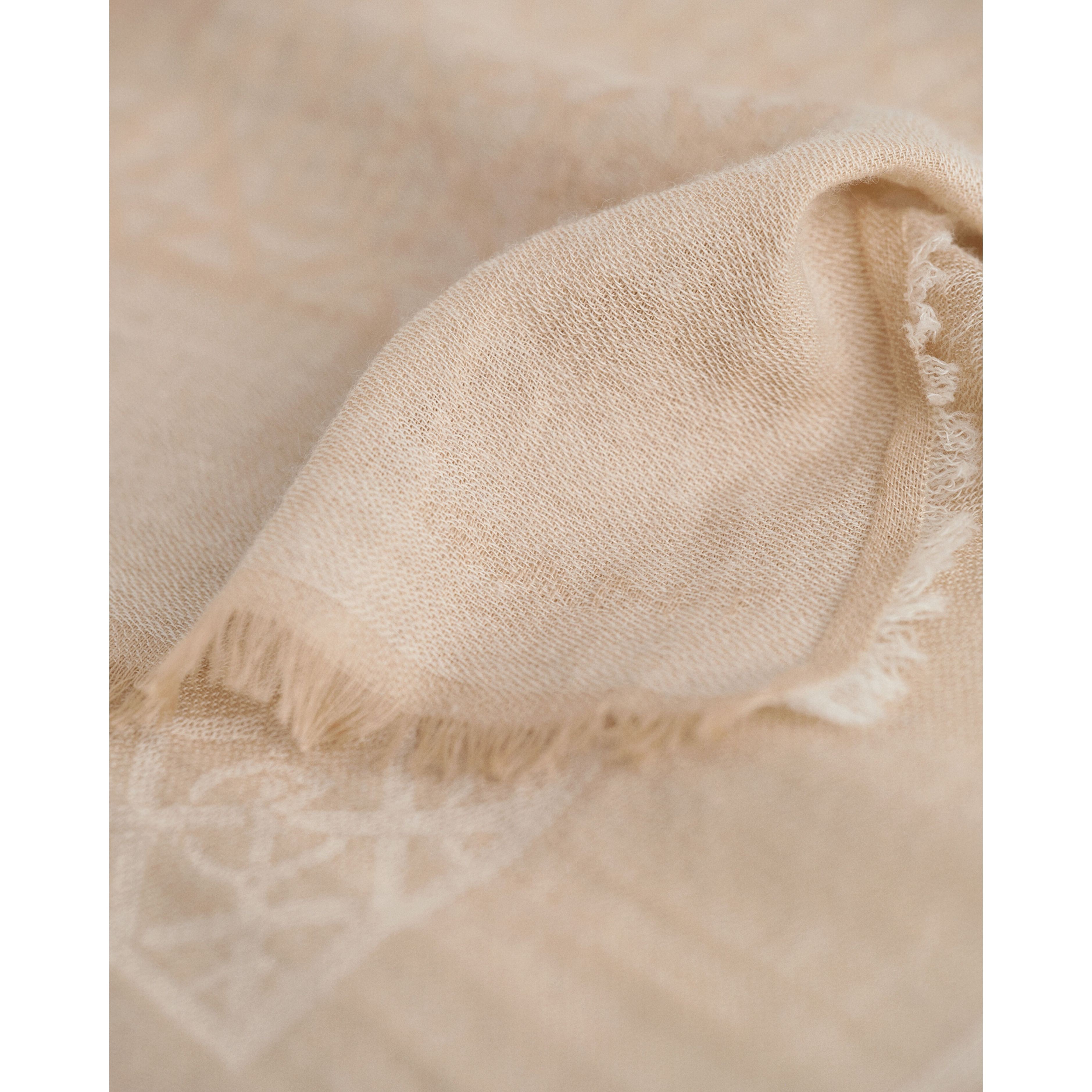 GANT Šalikas moterims, Geltona, G PATTERN LIGHTWEIGHT 2