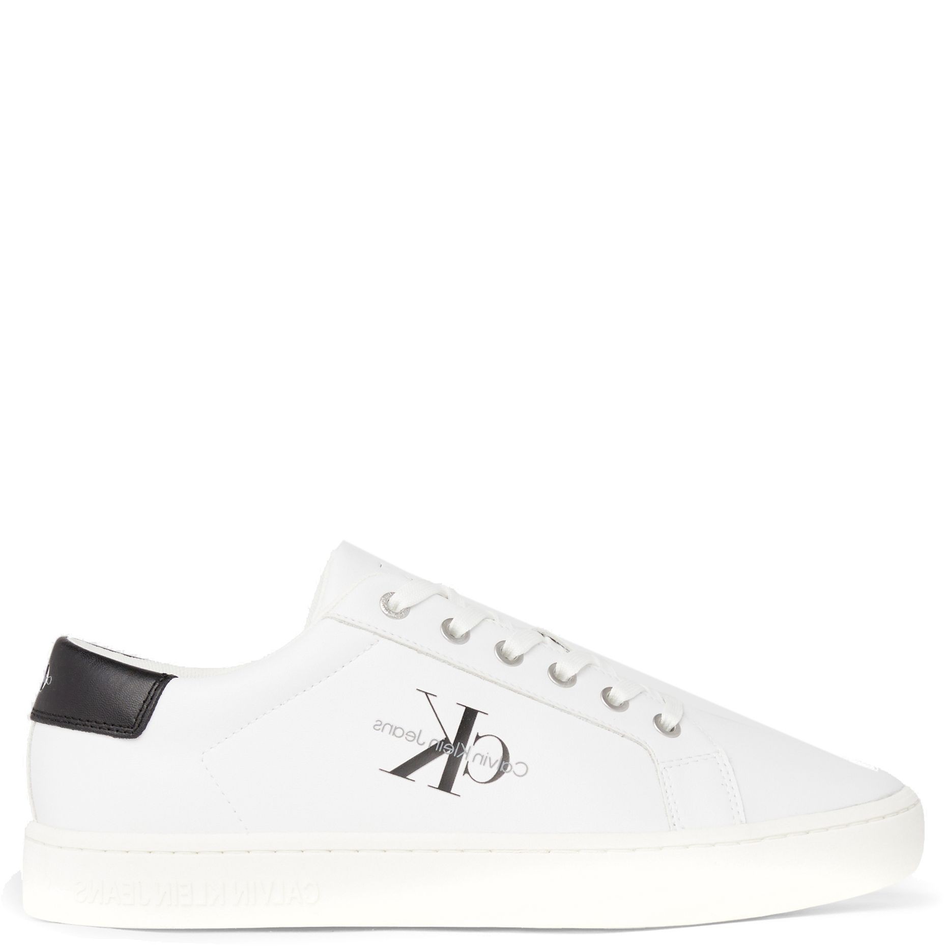 CALVIN KLEIN JEANS Laisvalaikio bateliai vyrams, Balta, Classicc low lace up leisure 2