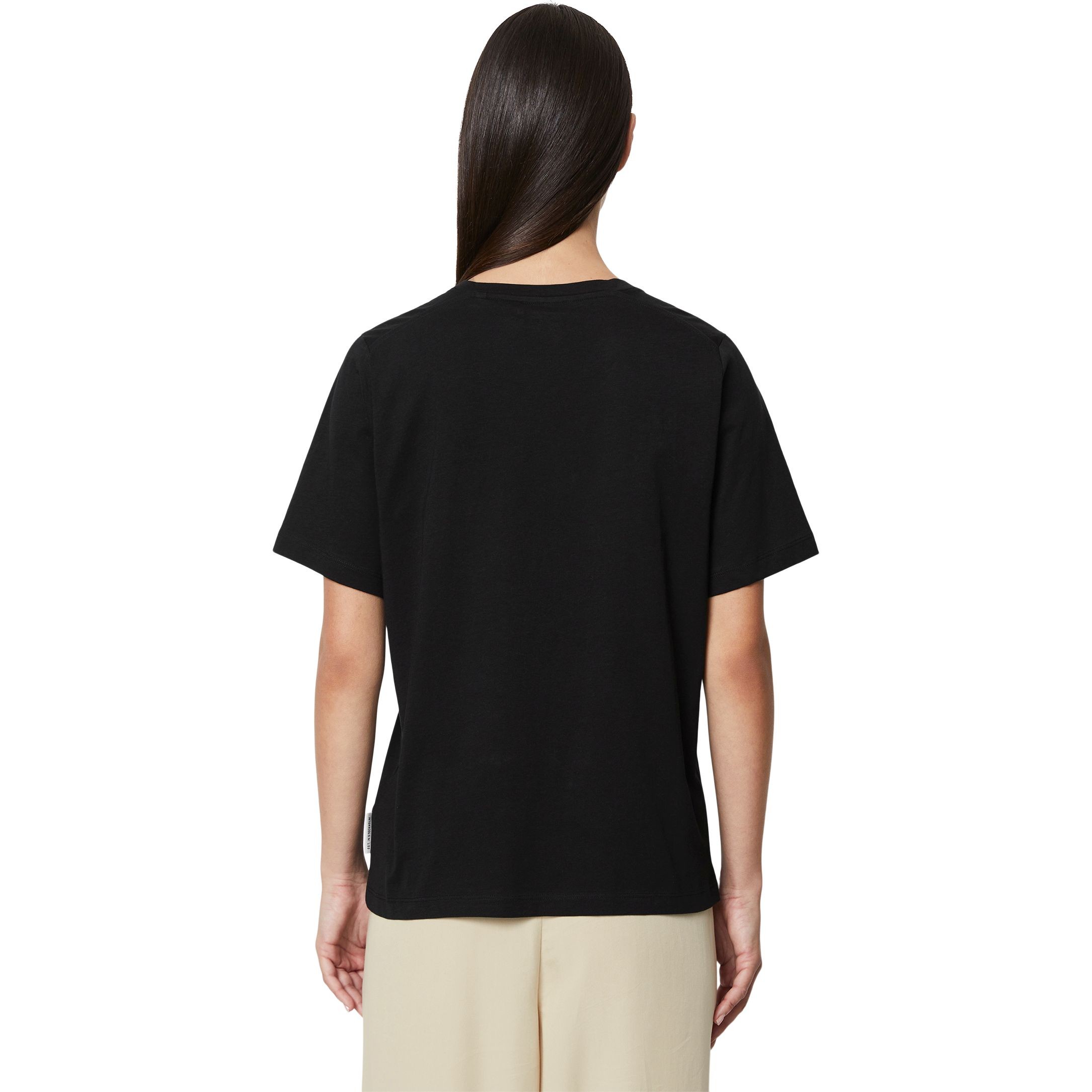 MARC O'POLO Marškinėliai moterims, Juoda 3