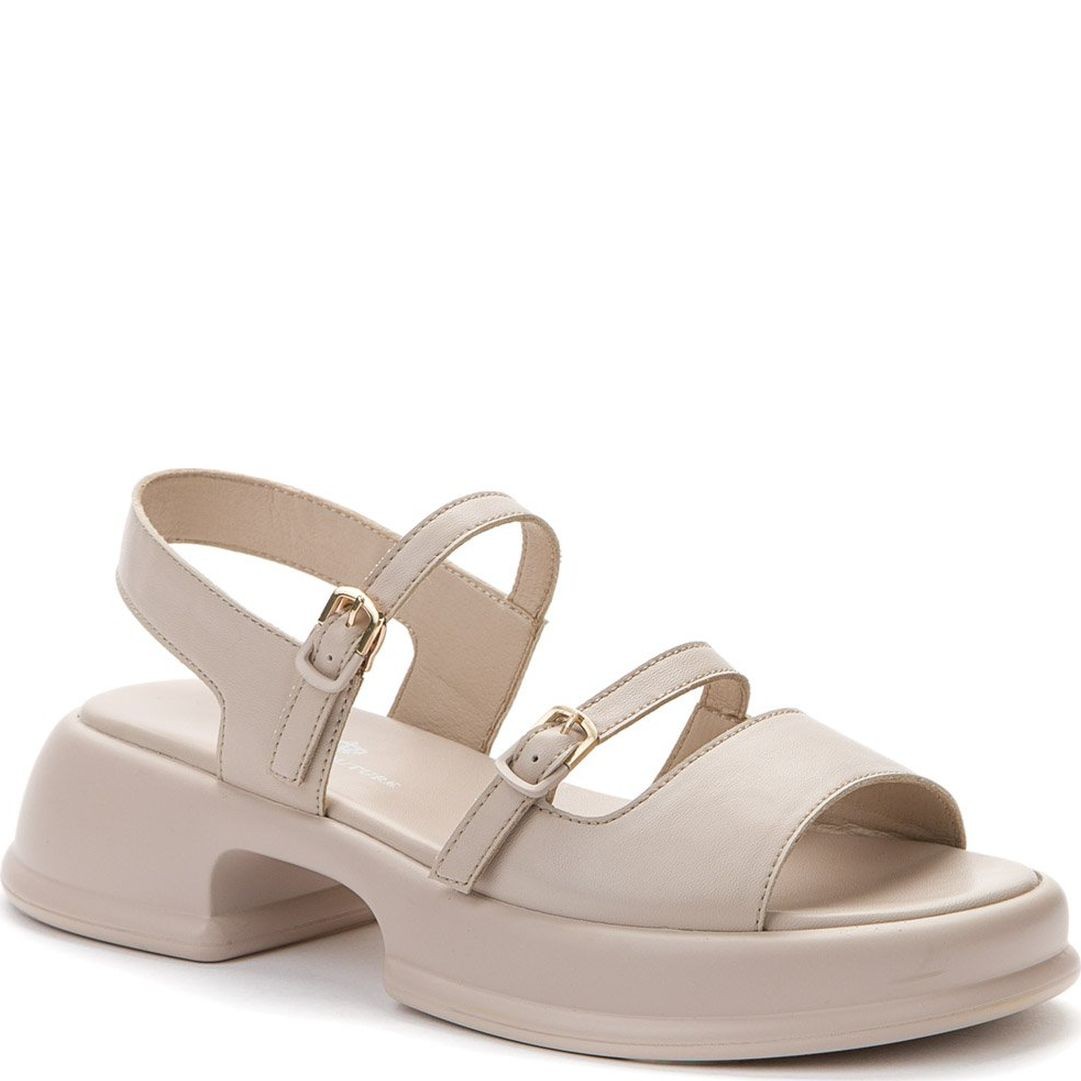 KEDDO COUTURE Basutės moterims, Smėlio, SANDALS