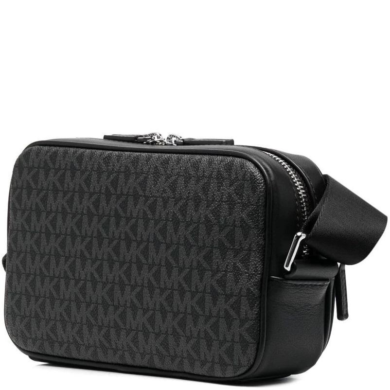 MICHAEL KORS Rankinė per petį vyrams, Juoda, Camera bag pouch 2