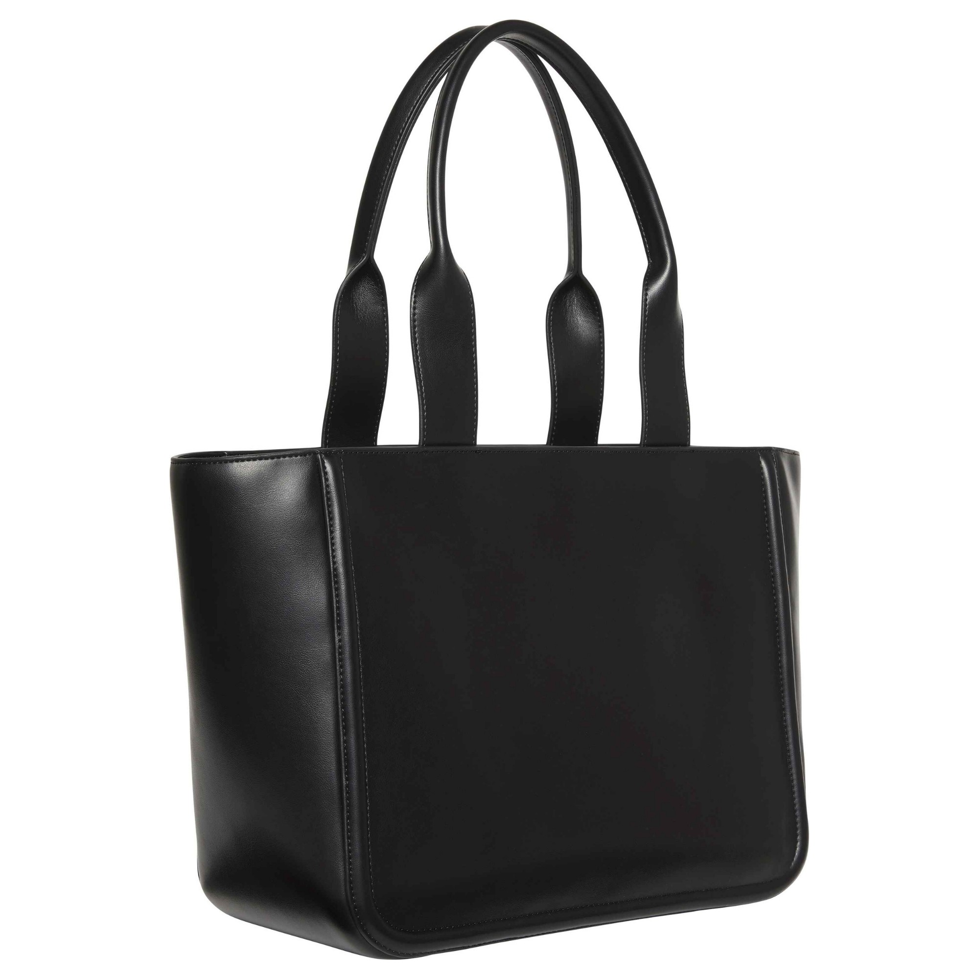 CALVIN KLEIN Pirkinių krepšys moterims, Juoda, bold CK medium tote 4