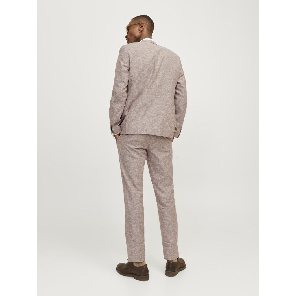 JACK & JONES Kelnės vyrams, Ruda, JPRRIVIERA LINEN TR 4