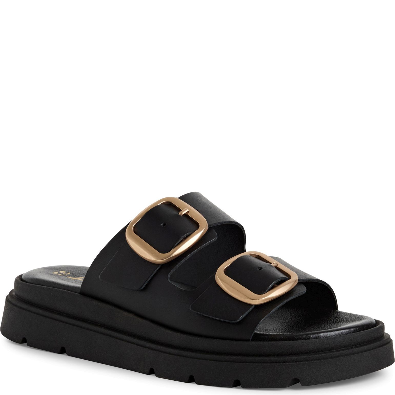 TAMARIS Šlepetės moterims, Juoda, Wedge/plat mule 1