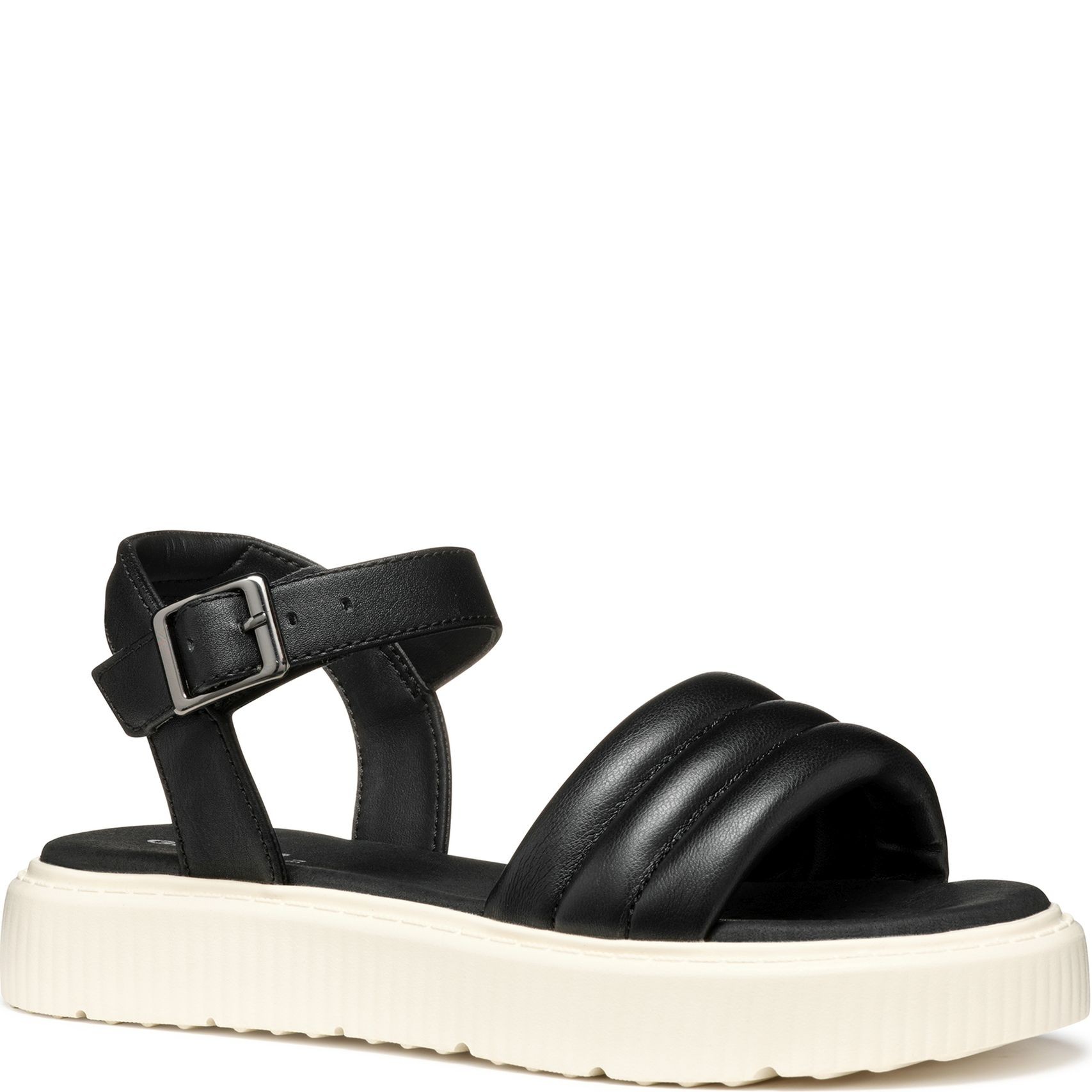 GEOX Basutės mergaitėms, Juoda, Kodette sandals