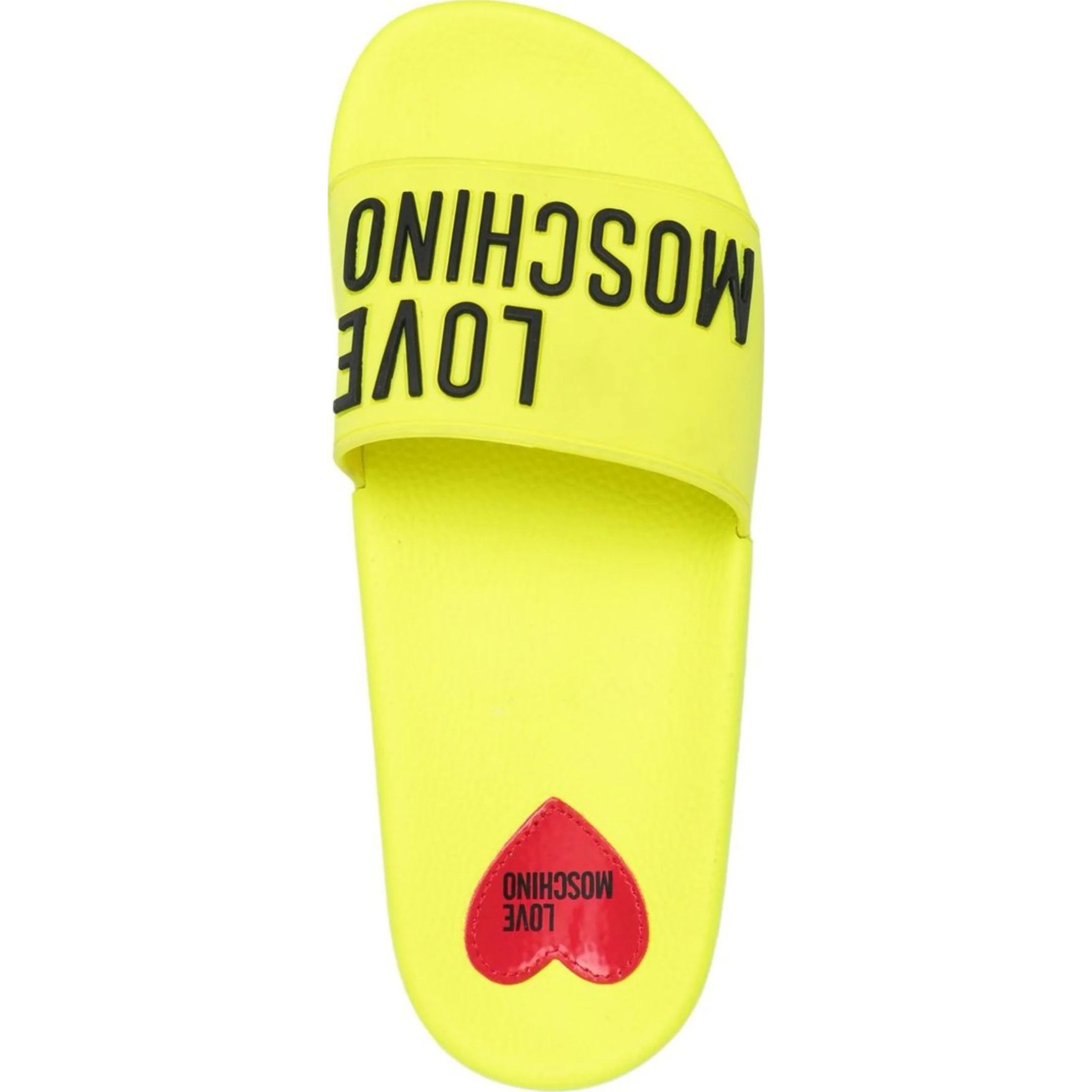 LOVE MOSCHINO Šlepetės moterims, Geltona, Pool25 slides 4