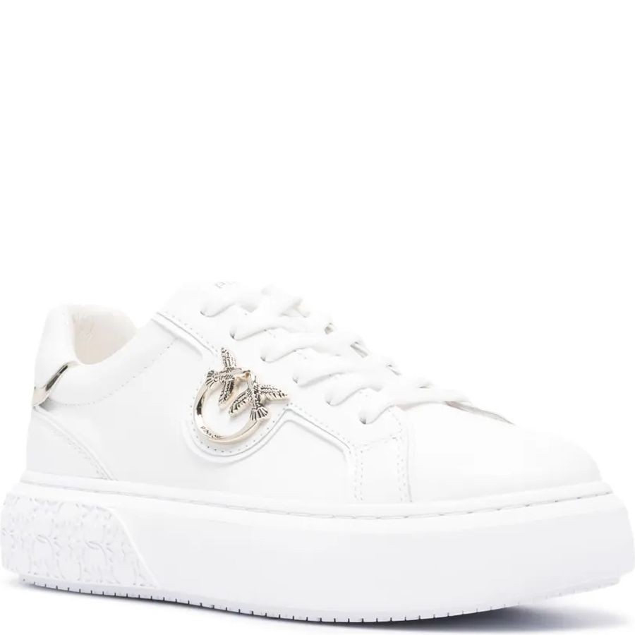 PINKO Laisvalaikio bateliai moterims, Balta, Yoko 01 - sneaker 1