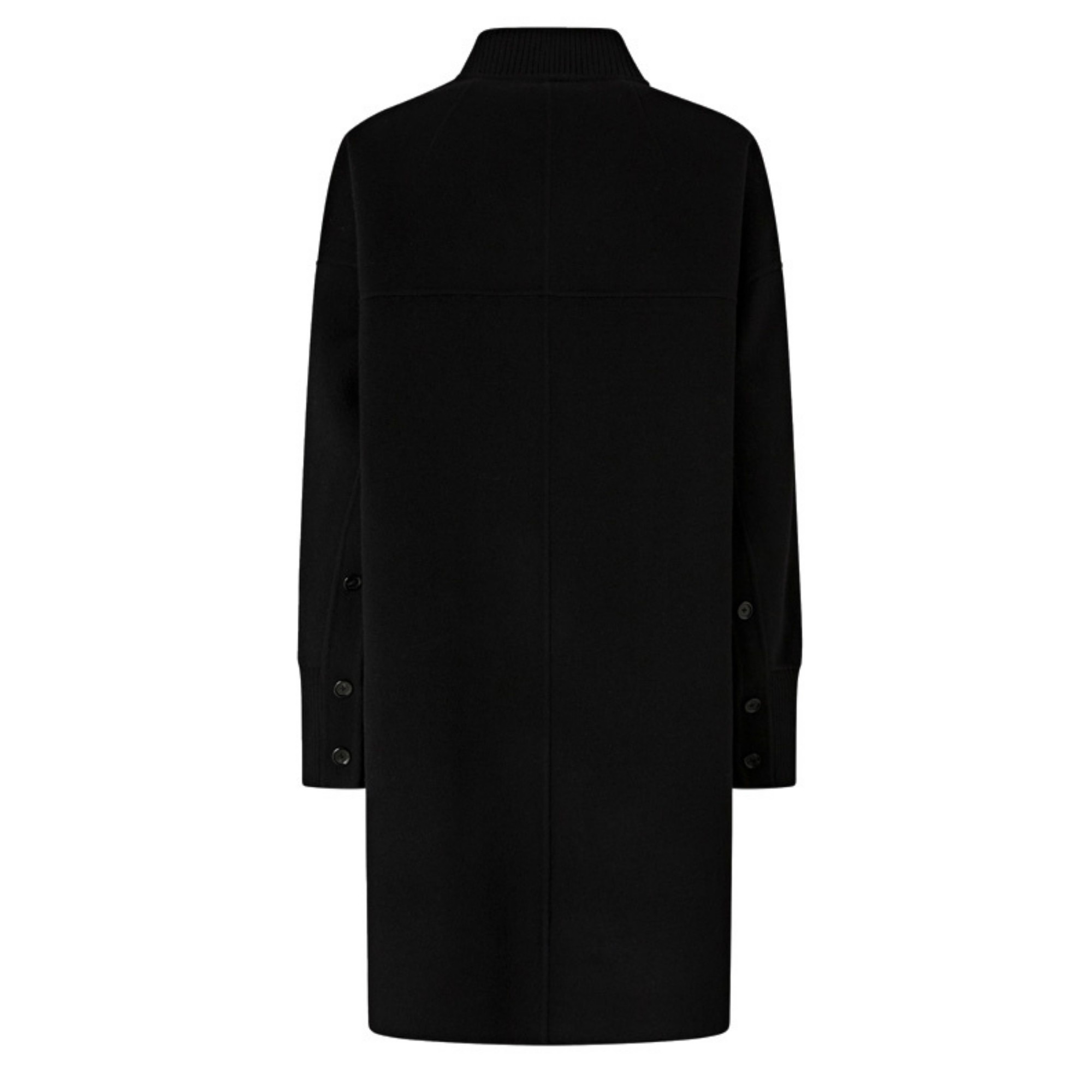 PINKO Paltas moterims, Juoda, Certosa coat 2