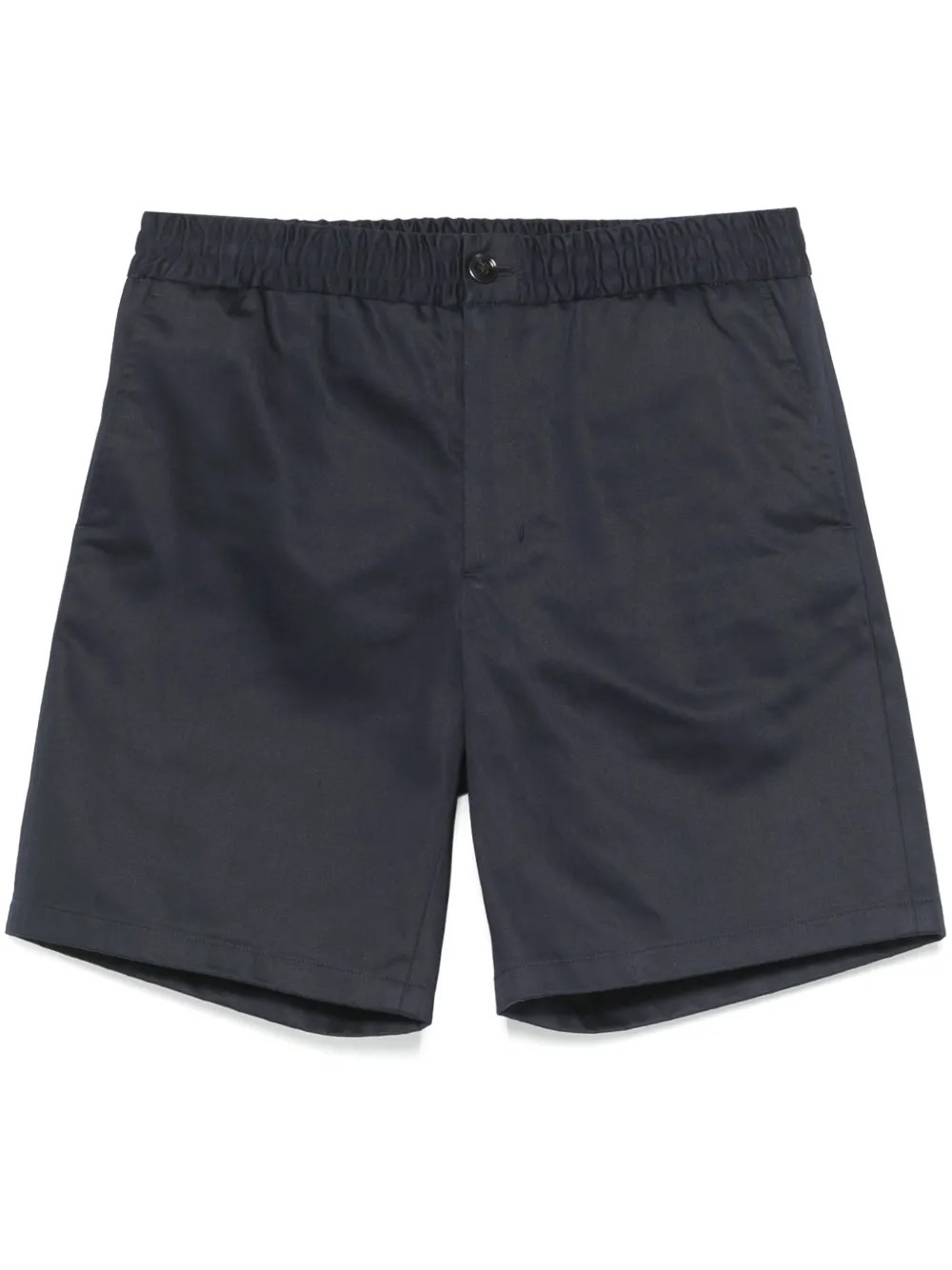 AMI PARIS Šortai vyrams, Mėlyna, Cotton chino shorts