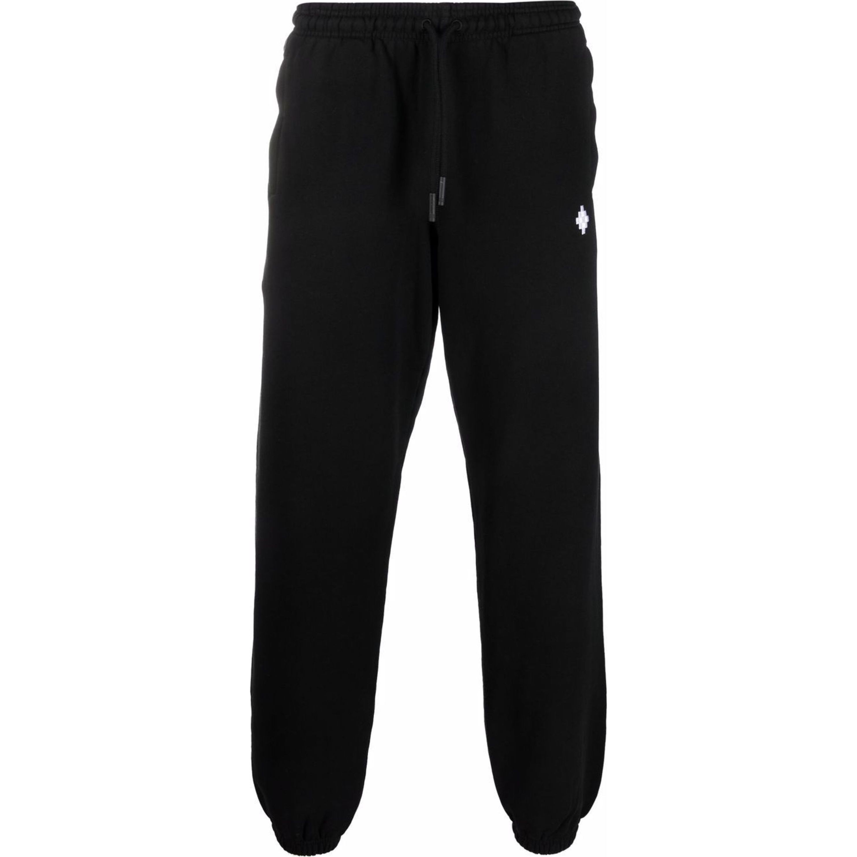 MARCELO BURLON Laisvalaikio kelnės vyrams, Juoda, Cross relax sweatpants
