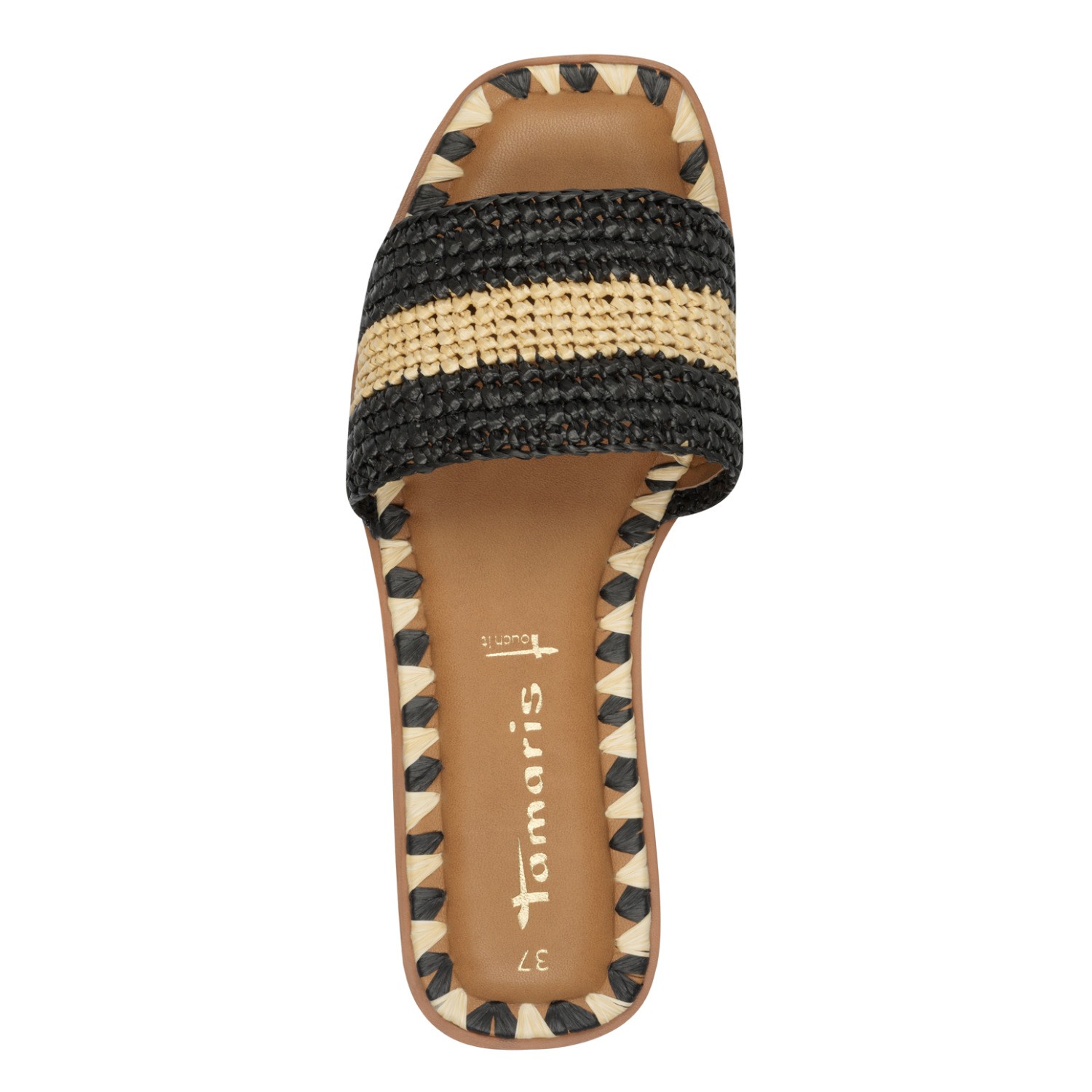 TAMARIS Šlepetės moterims, Smėlio, Slippers 5